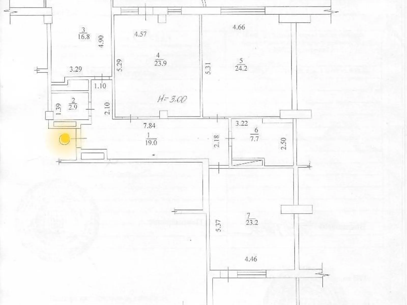 Продается 3-комнатная квартира 123 кв. м в Харькове, цена: 139000 $