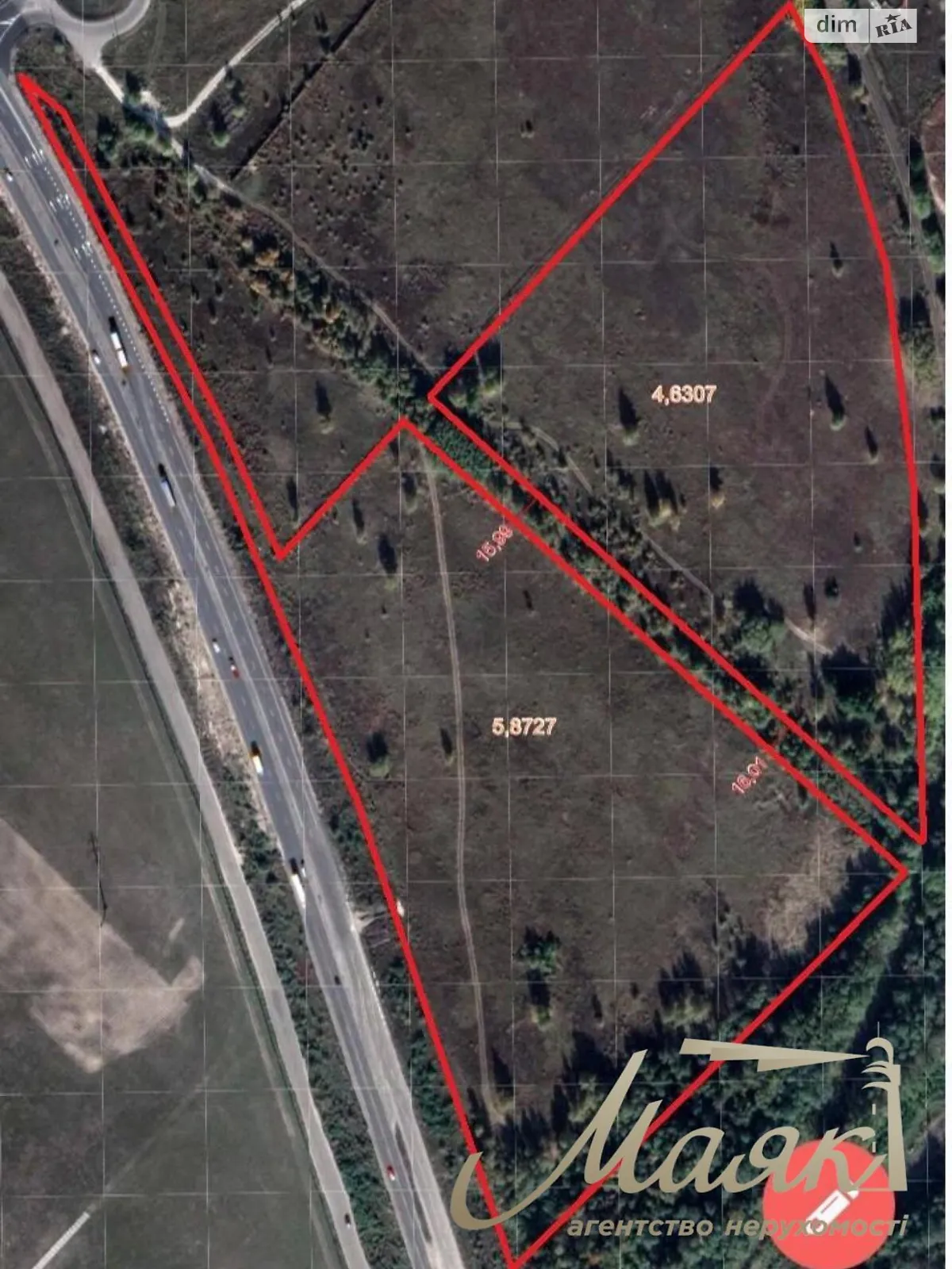 Продается земельный участок 1572.23 соток в Киевской области, цена: 2100000 $