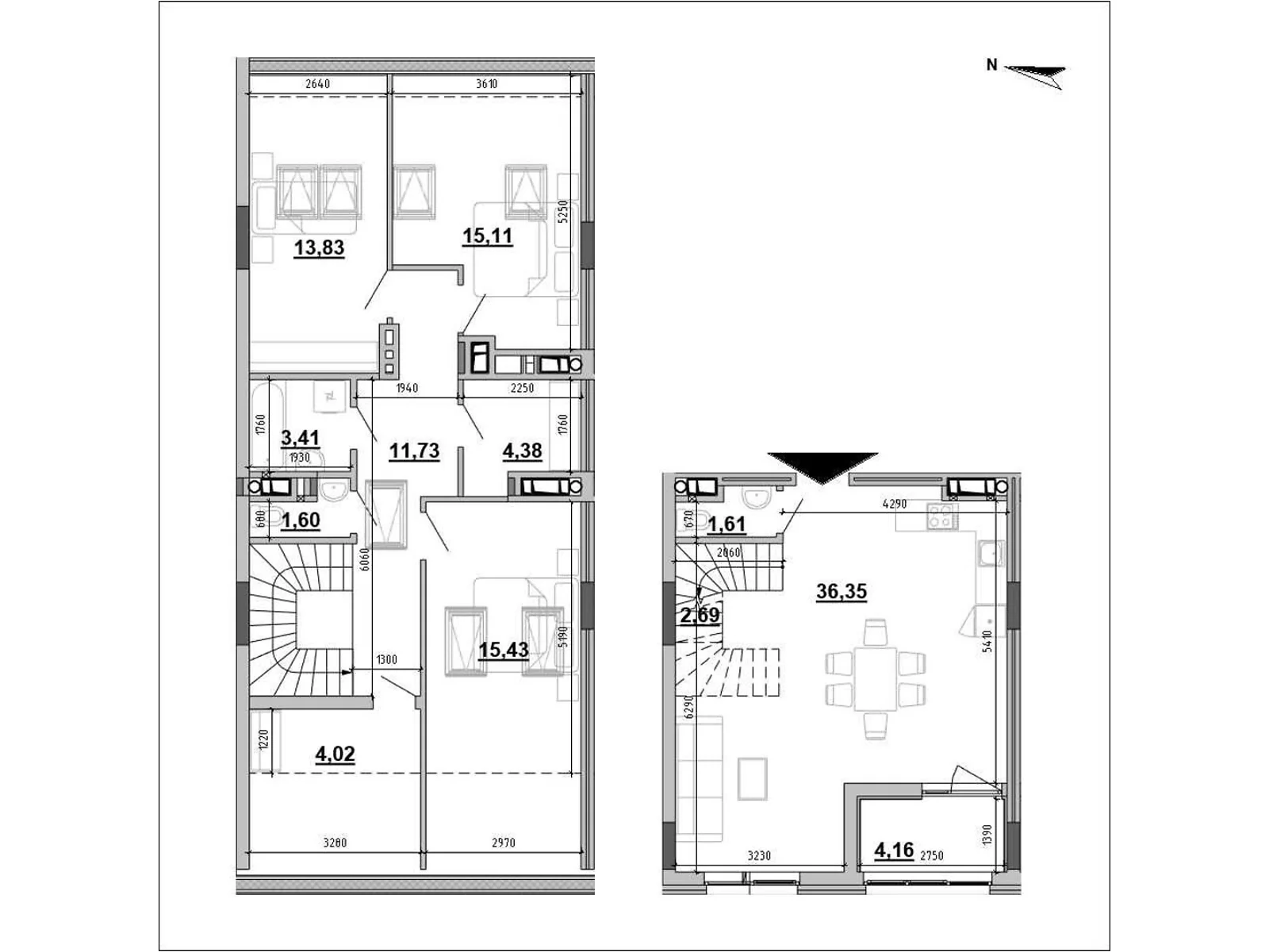 Продается 3-комнатная квартира 114.32 кв. м в Львове, ул. Новознесенская - фото 1