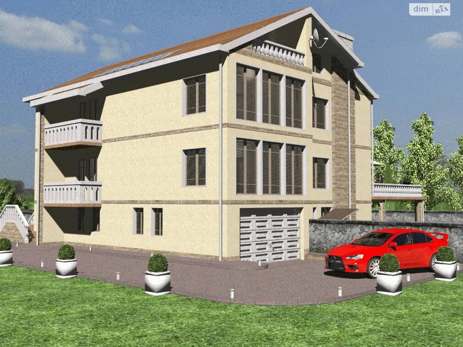 Продается дом на 2 этажа 180 кв. м с беседкой, цена: 36000 $ - фото 1