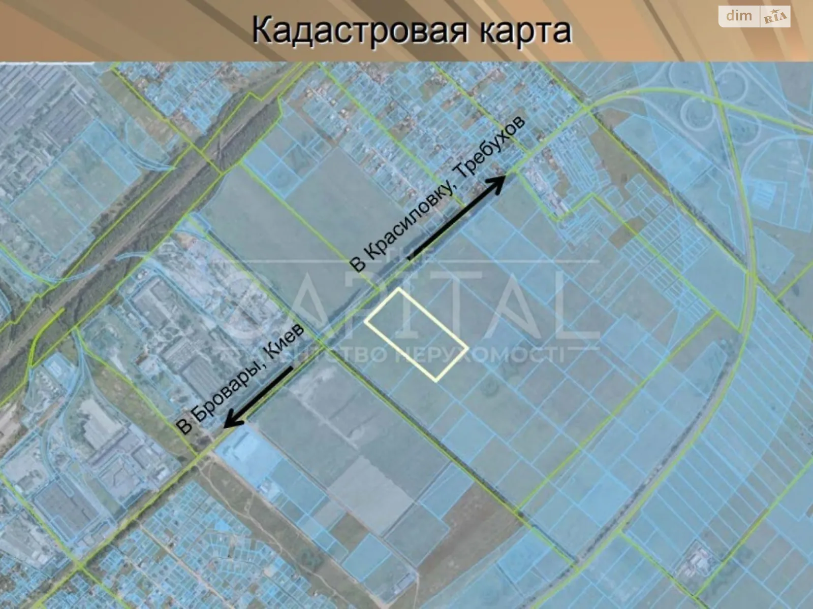 Продається земельна ділянка 568 соток у Київській області, цена: 568580 $