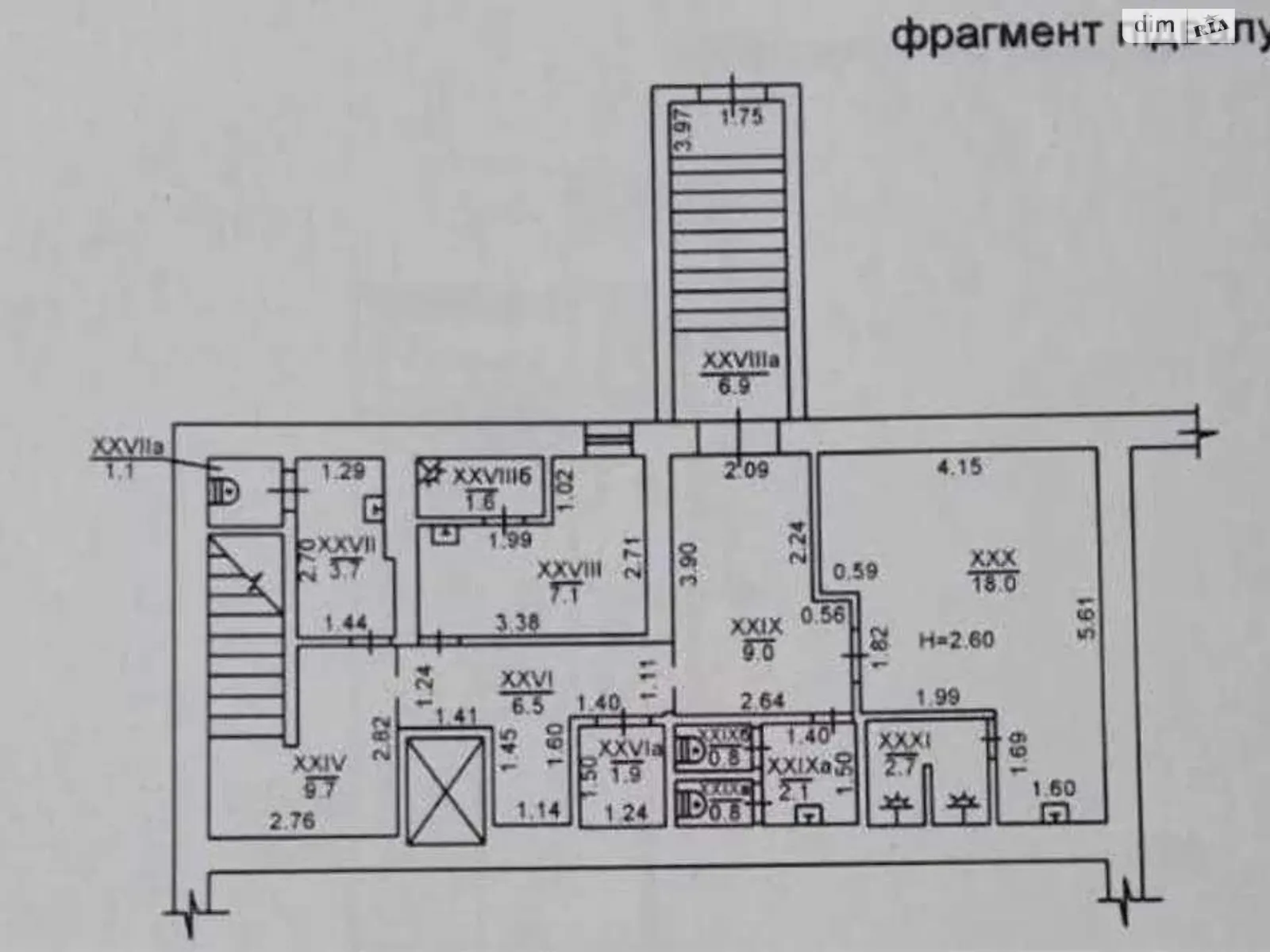 Продается помещения свободного назначения 340 кв. м в 2-этажном здании, цена: 45000 $