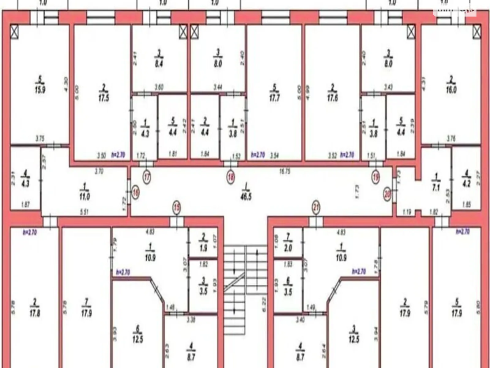 Продается 1-комнатная квартира 47.5 кв. м в Хмельницком, цена: 31000 $