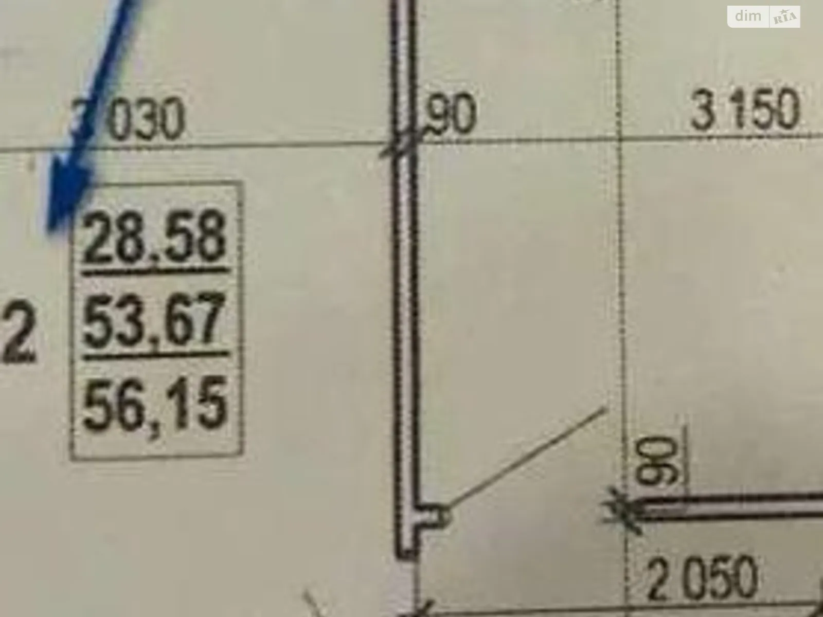 Продається 2-кімнатна квартира 56 кв. м у Харкові, пров. Шевченківський, 48