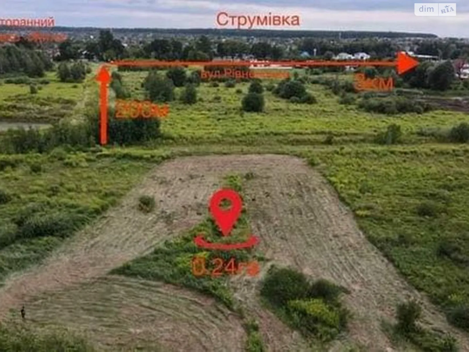 Продается земельный участок 24 соток в Волынской области, цена: 12800 $