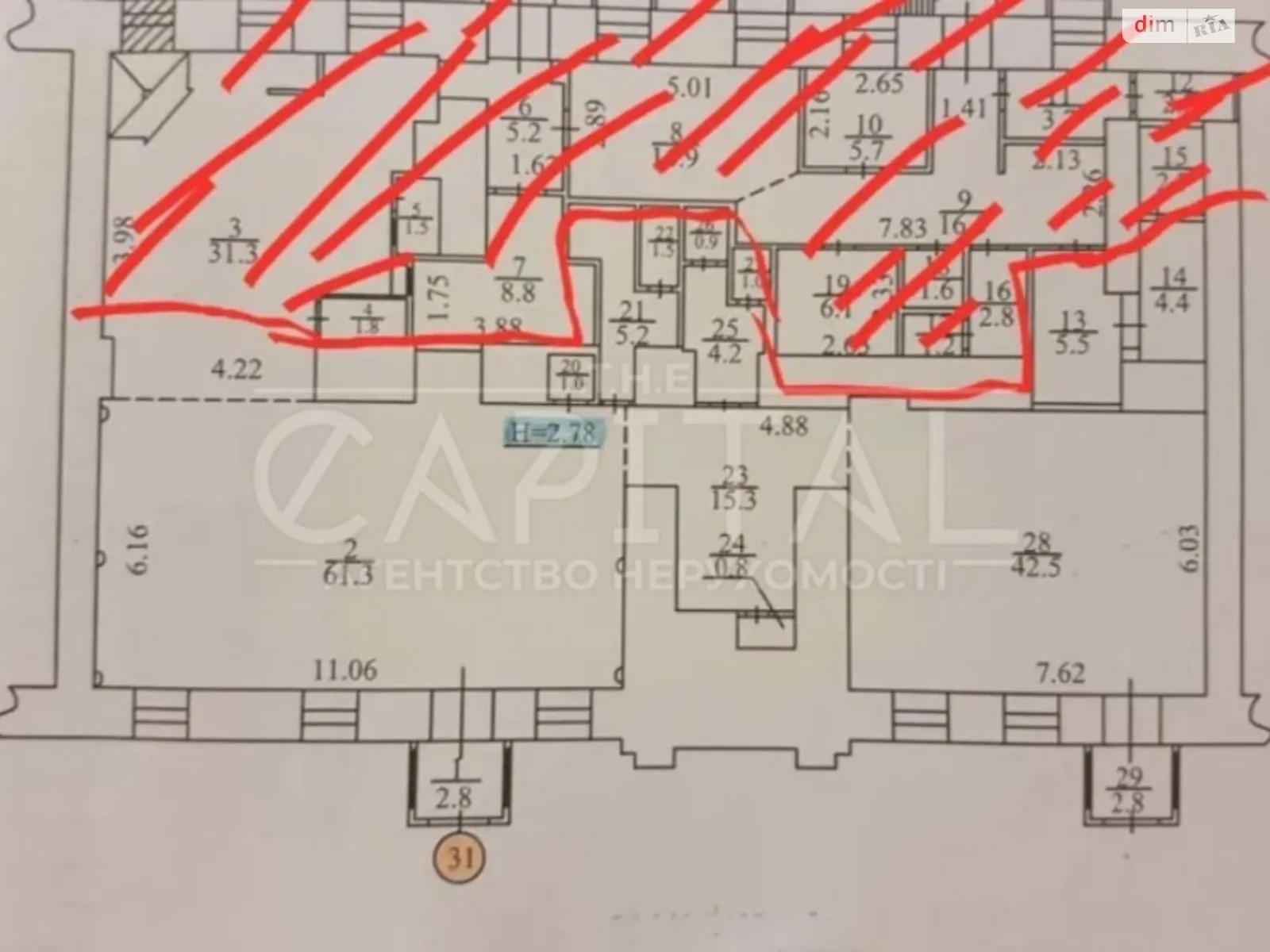 Здається в оренду офіс 300 кв. м в бізнес-центрі, цена: 3000 $