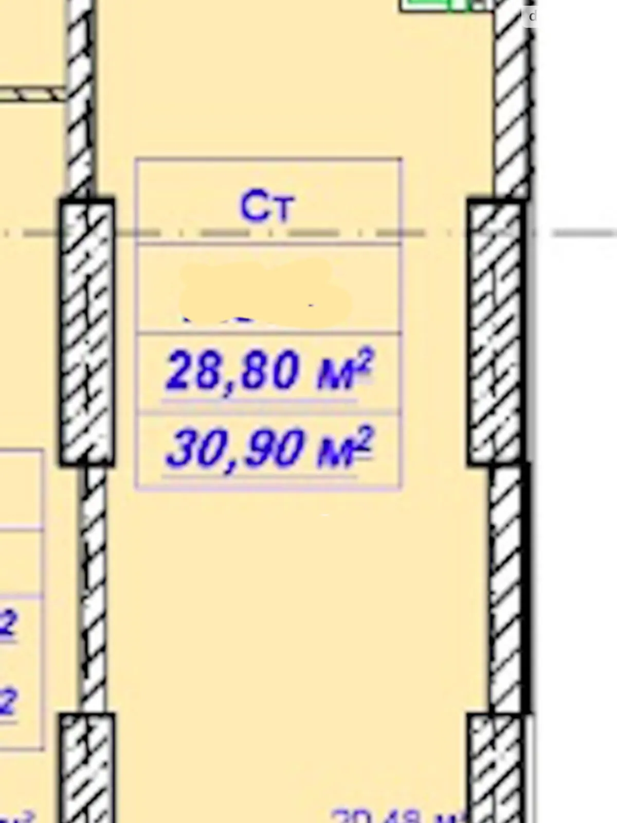 Продается 1-комнатная квартира 31 кв. м в Одессе - фото 2