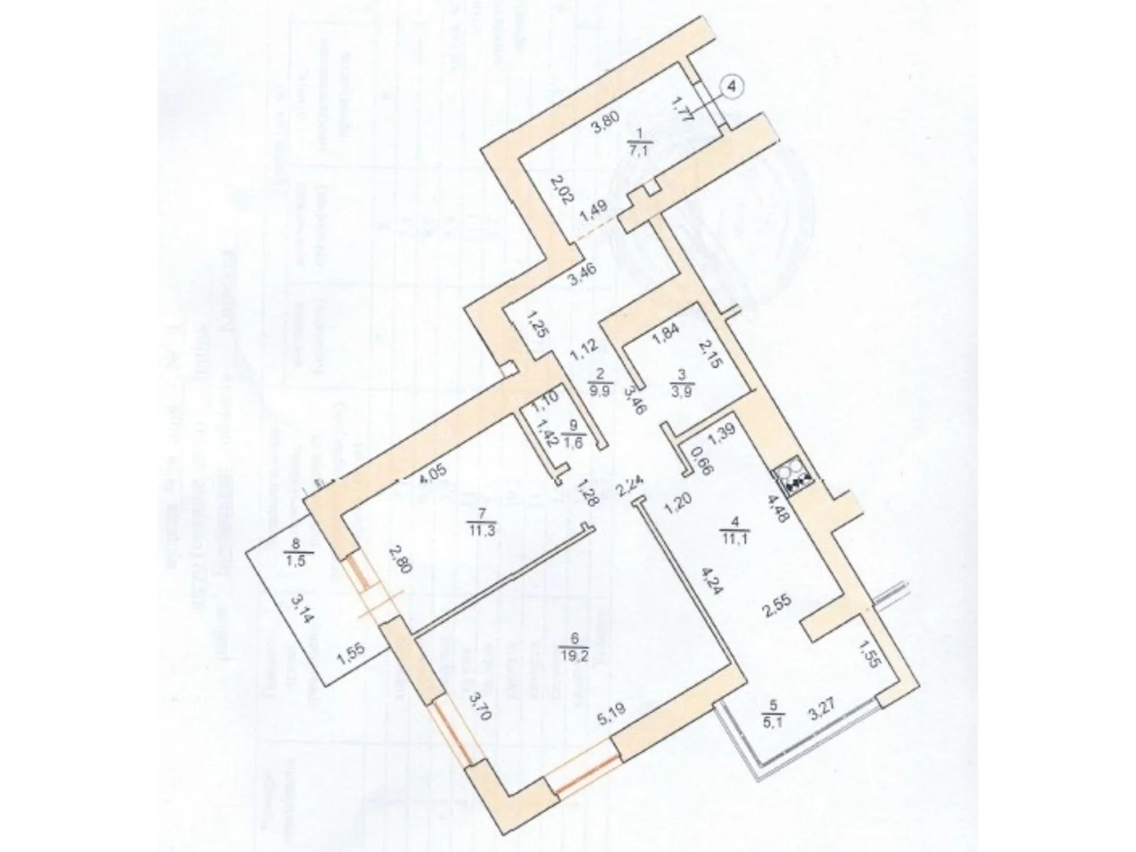 Продается 2-комнатная квартира 70 кв. м в Ирпене, ул. 9-я линия, 73 - фото 1