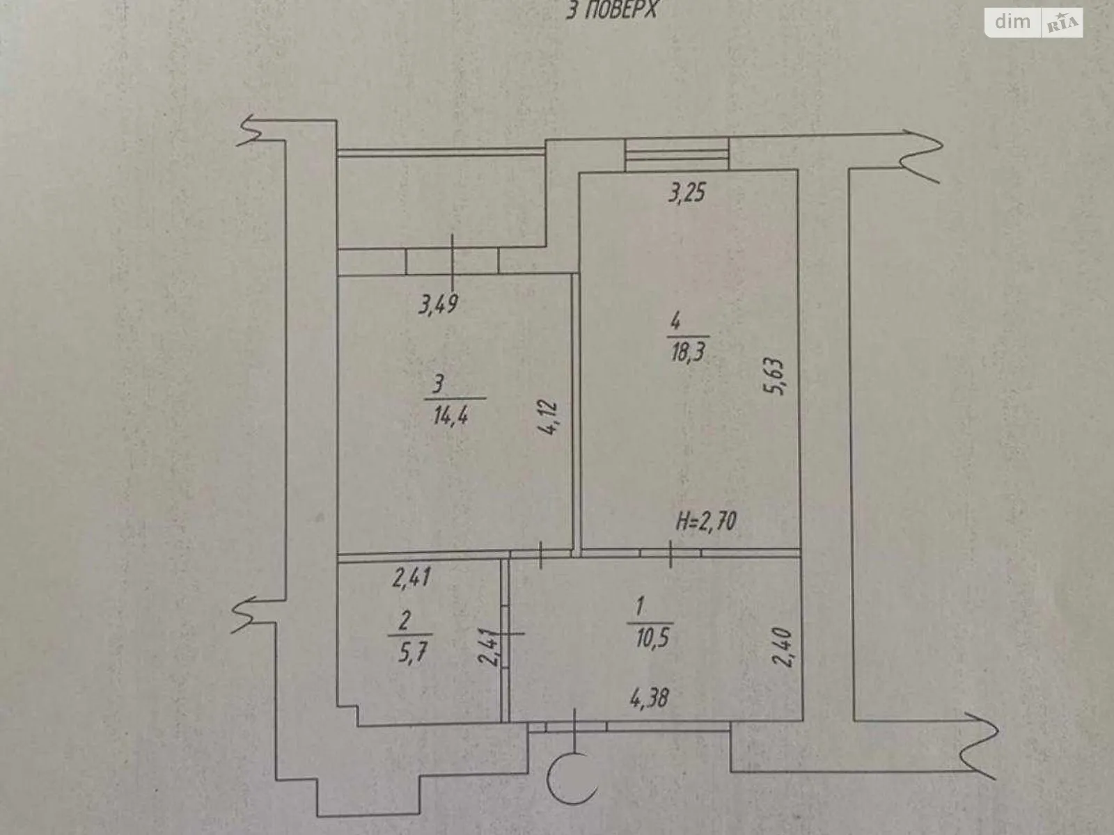 Продається 1-кімнатна квартира 51 кв. м у Харкові, вул. Станіслава Партали(Балакірєва), 19А