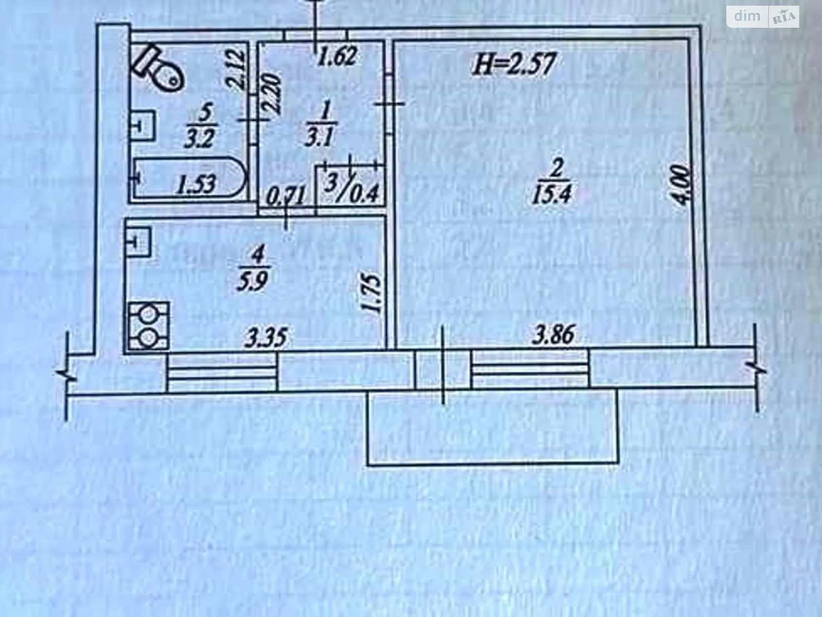 Продается 1-комнатная квартира 30 кв. м в Харькове, ул. Роганская, 146 - фото 1