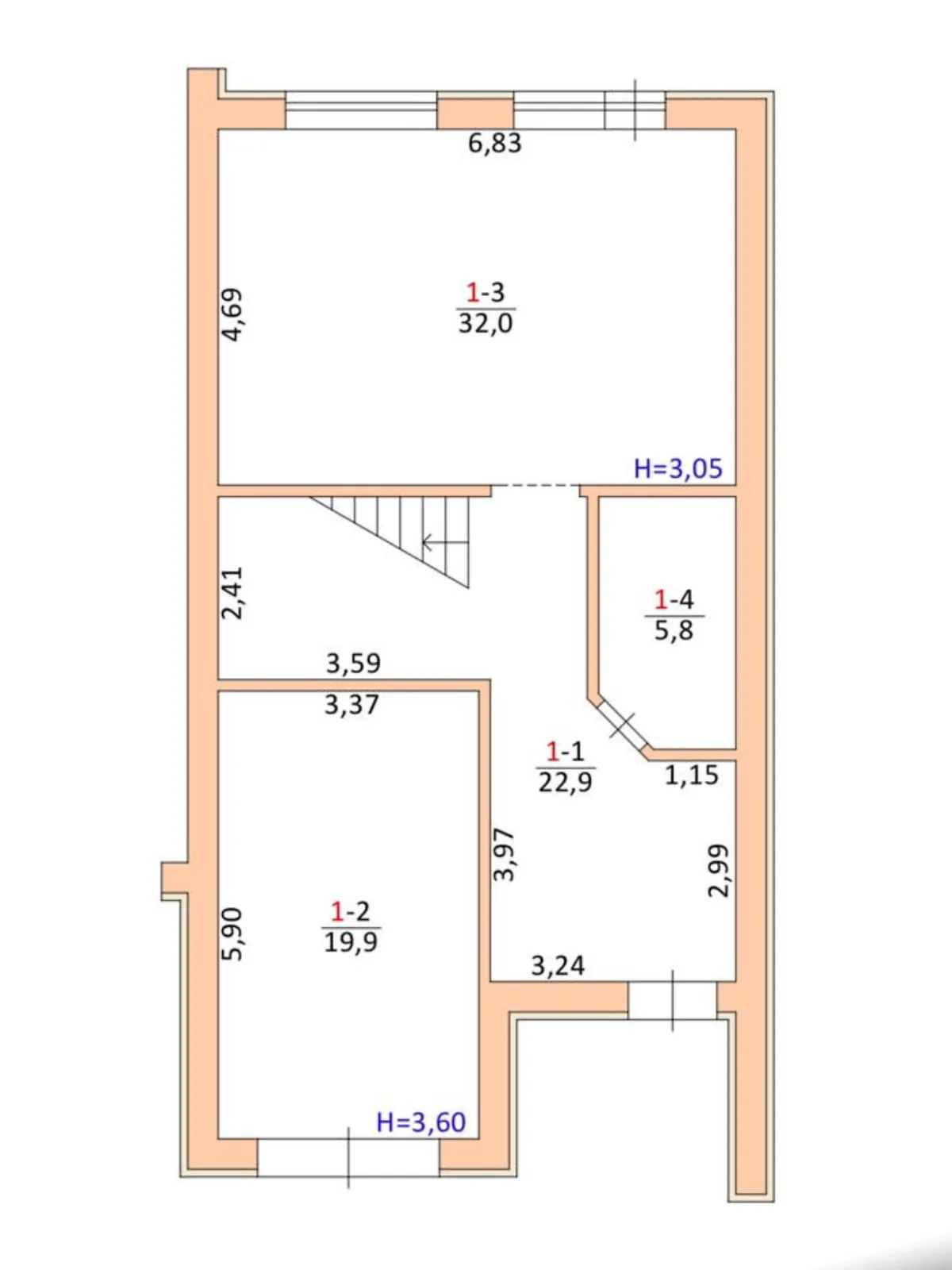 Продается часть дома 156 кв. м с верандой - фото 3