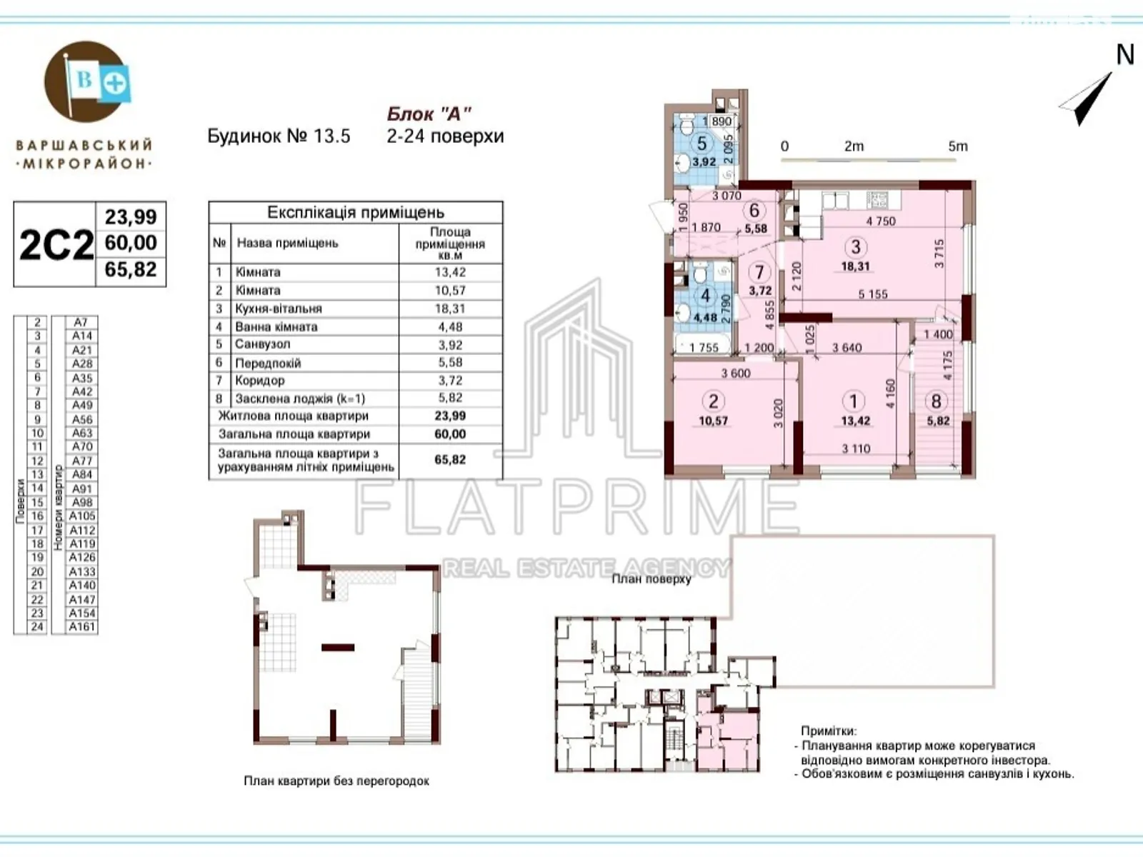 Продается 2-комнатная квартира 66.4 кв. м в Киеве, просп. Европейского Союза(Правды), 8-17