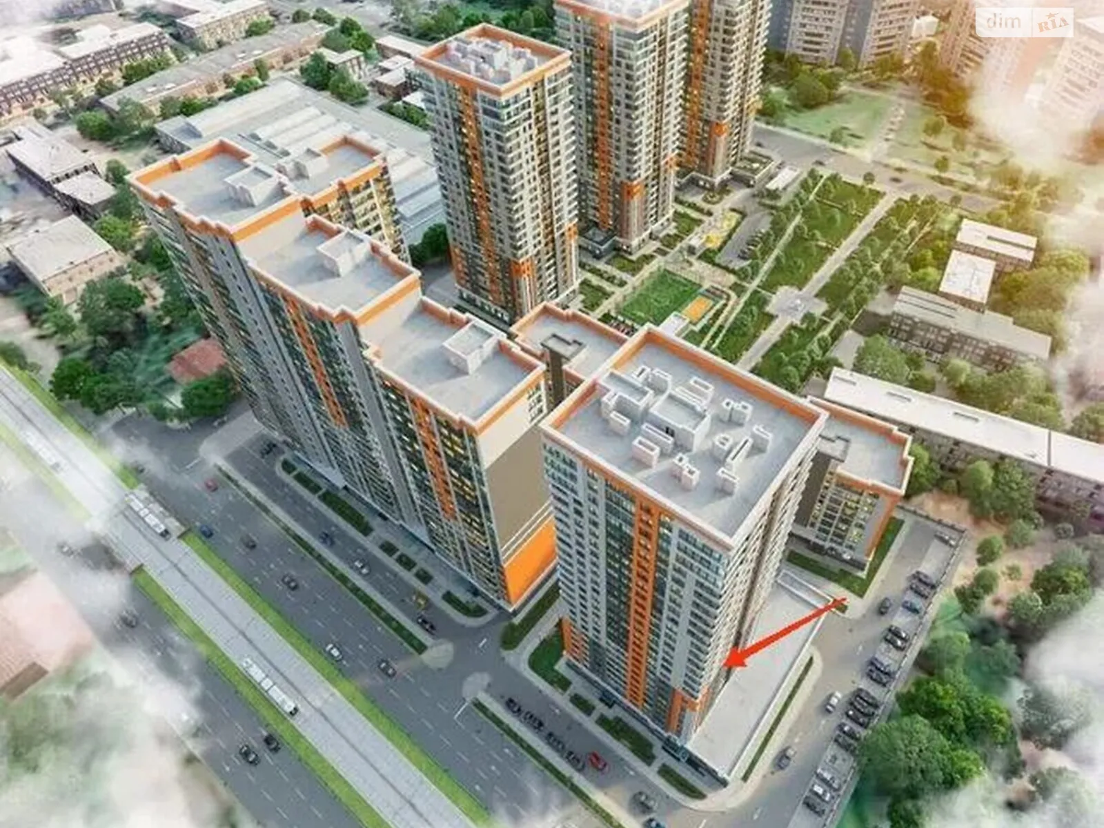 Продается 1-комнатная квартира 43.4 кв. м в Киеве, ул. Автозаводская, 72Б