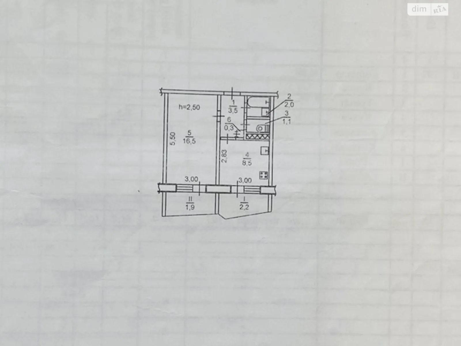 Продается 1-комнатная квартира 36 кв. м в Днепре, цена: 34000 $ - фото 1