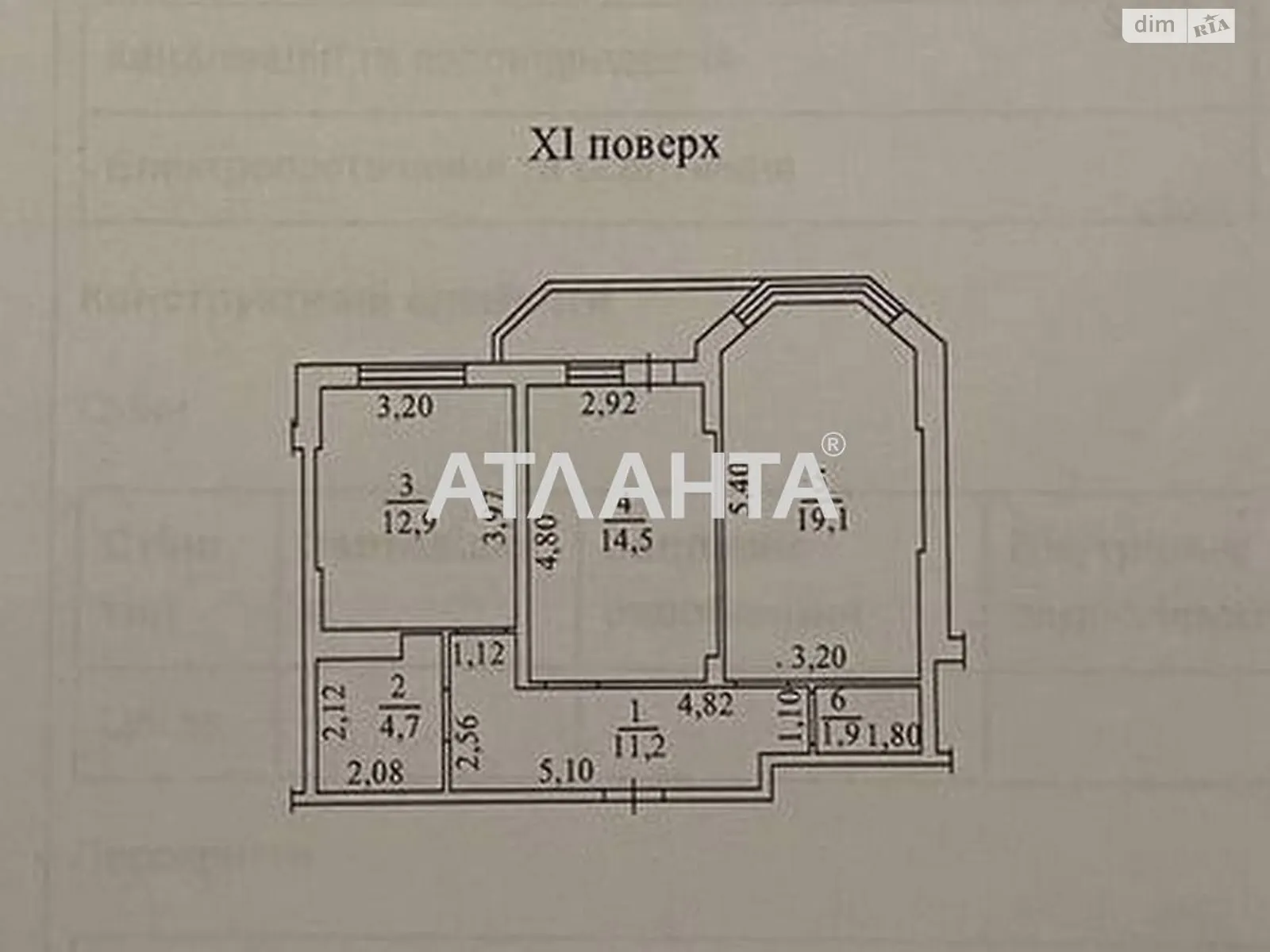 Продается 2-комнатная квартира 65.5 кв. м в Одессе, Овидиопольская дор., 32