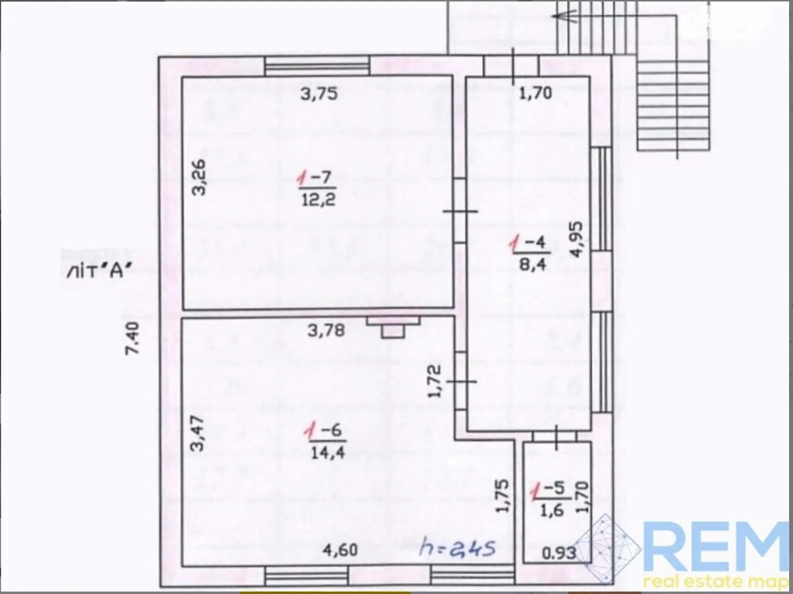 Продается дом на 2 этажа 72 кв. м с мебелью, цена: 24000 $ - фото 1