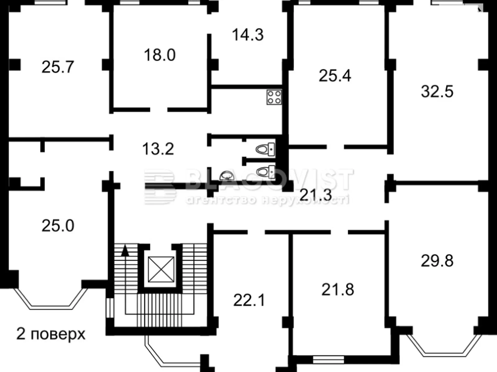 Продается помещения свободного назначения 2900 кв. м в 6-этажном здании - фото 3