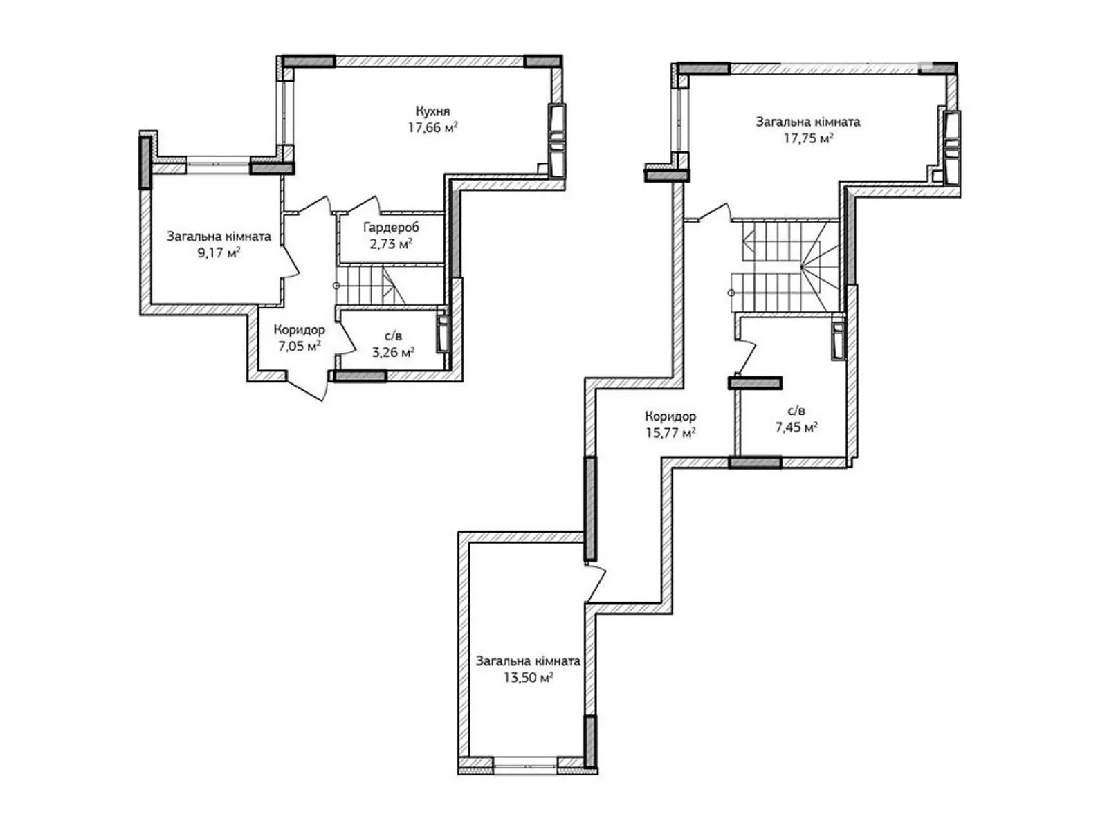 Продається 3-кімнатна квартира 97 кв. м у Ірпені, цена: 74802 $ - фото 1