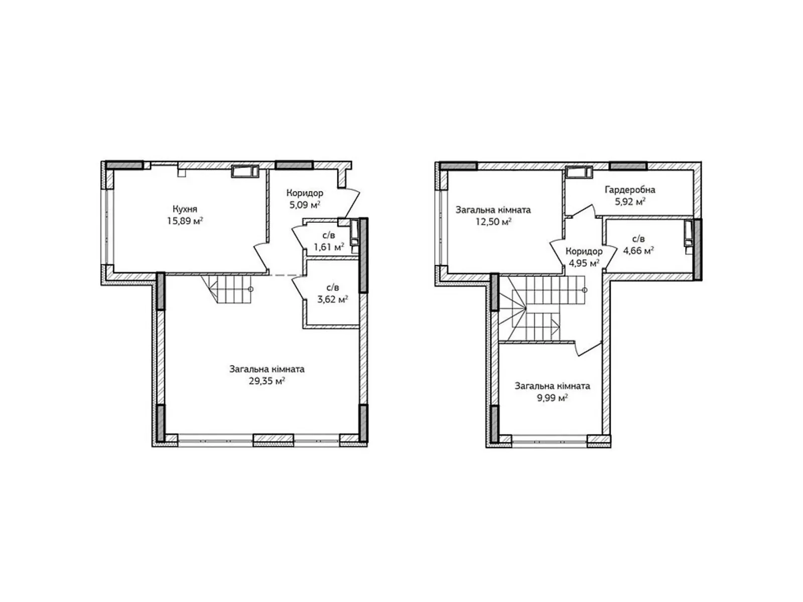 Продається 3-кімнатна квартира 93 кв. м у Ірпені, цена: 71963 $ - фото 1