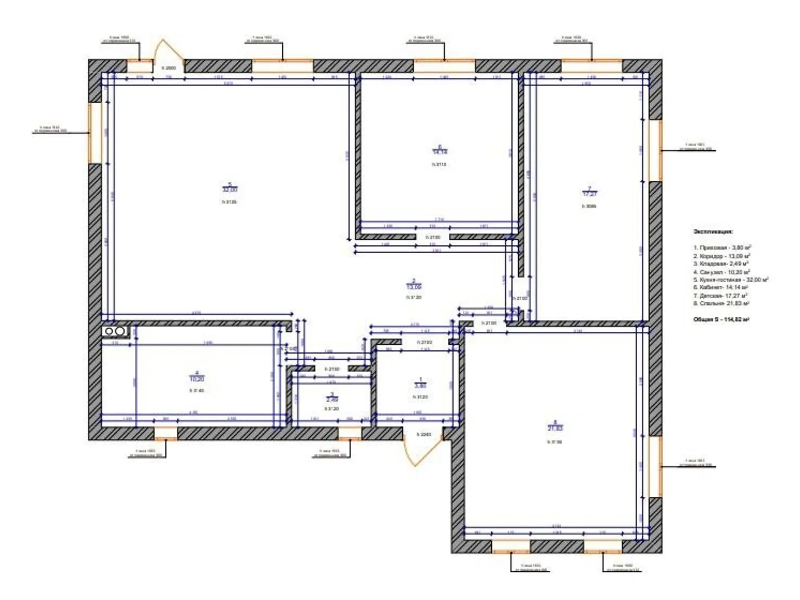 Продається одноповерховий будинок 115 кв. м з верандою, цена: 125000 $