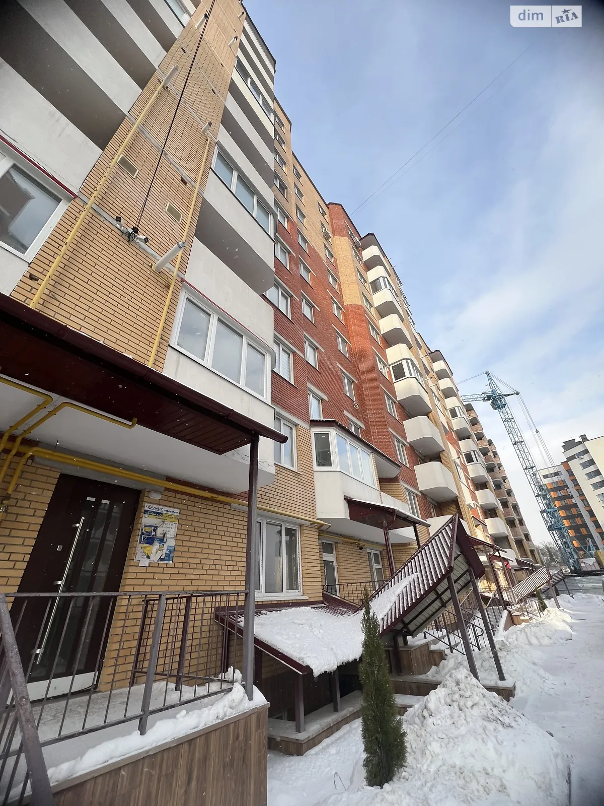 2-комнатная квартира 58 кв. м в Тернополе