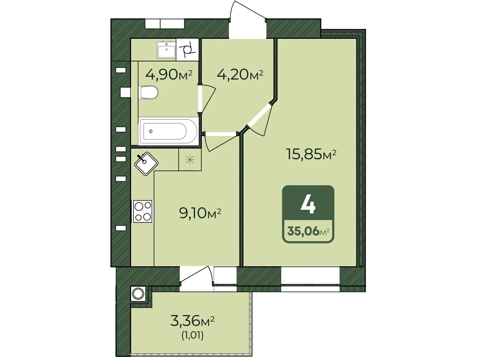 Львовское шоссе, 51/2 Хмельницкий ЖК West Home  - фото 1