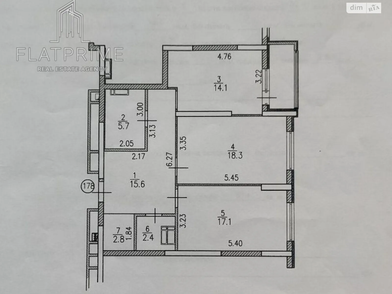 Продається 2-кімнатна квартира 80.4 кв. м у Києві - фото 3