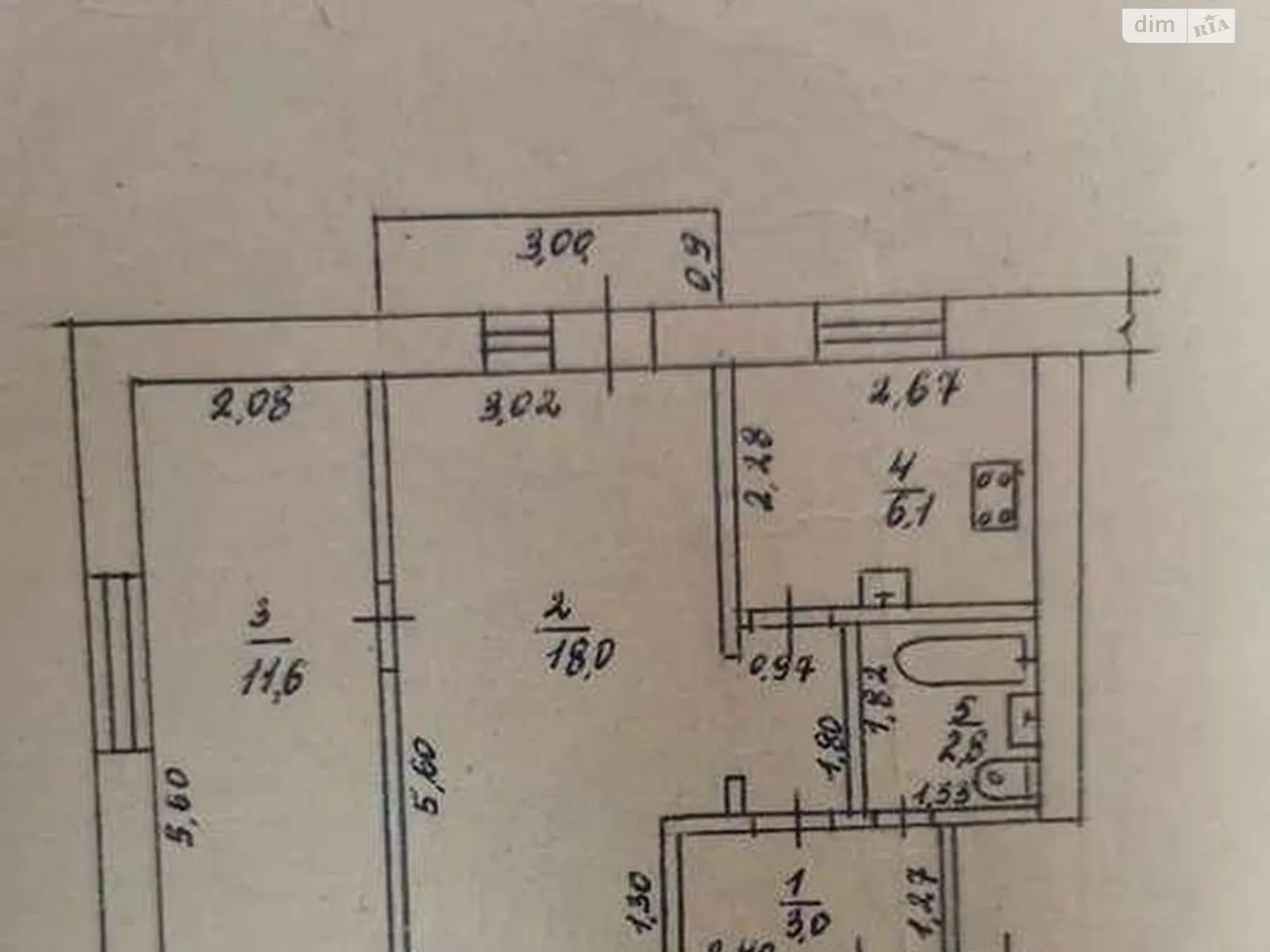 Продается 2-комнатная квартира 42 кв. м в Харькове, цена: 30000 $