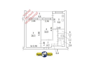 Продажа квартиры, Днепр, р‑н. Центральный, Кирова проспект