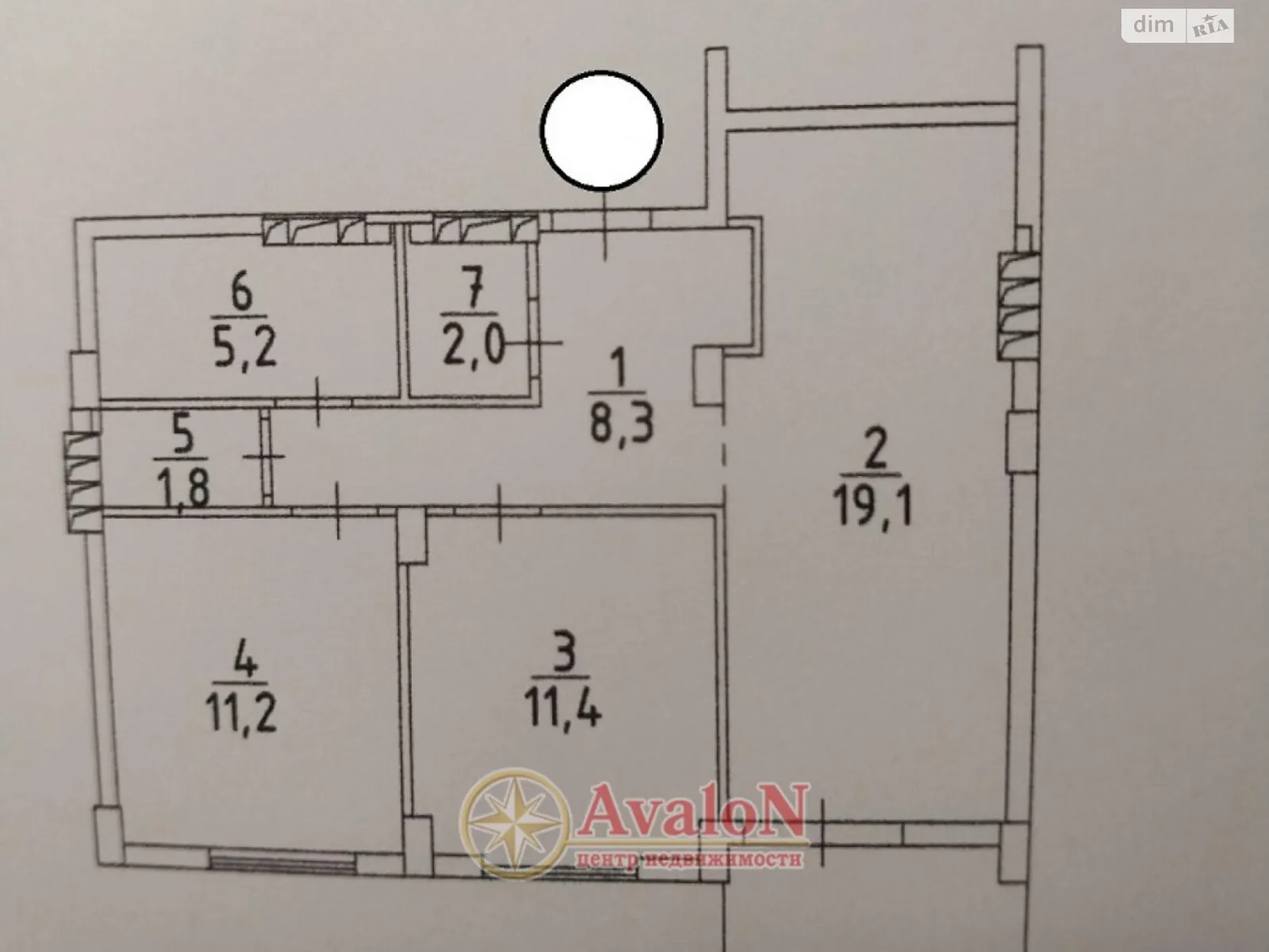 Продається 2-кімнатна квартира 60 кв. м у Одесі, вул. Марсельська, 33/6