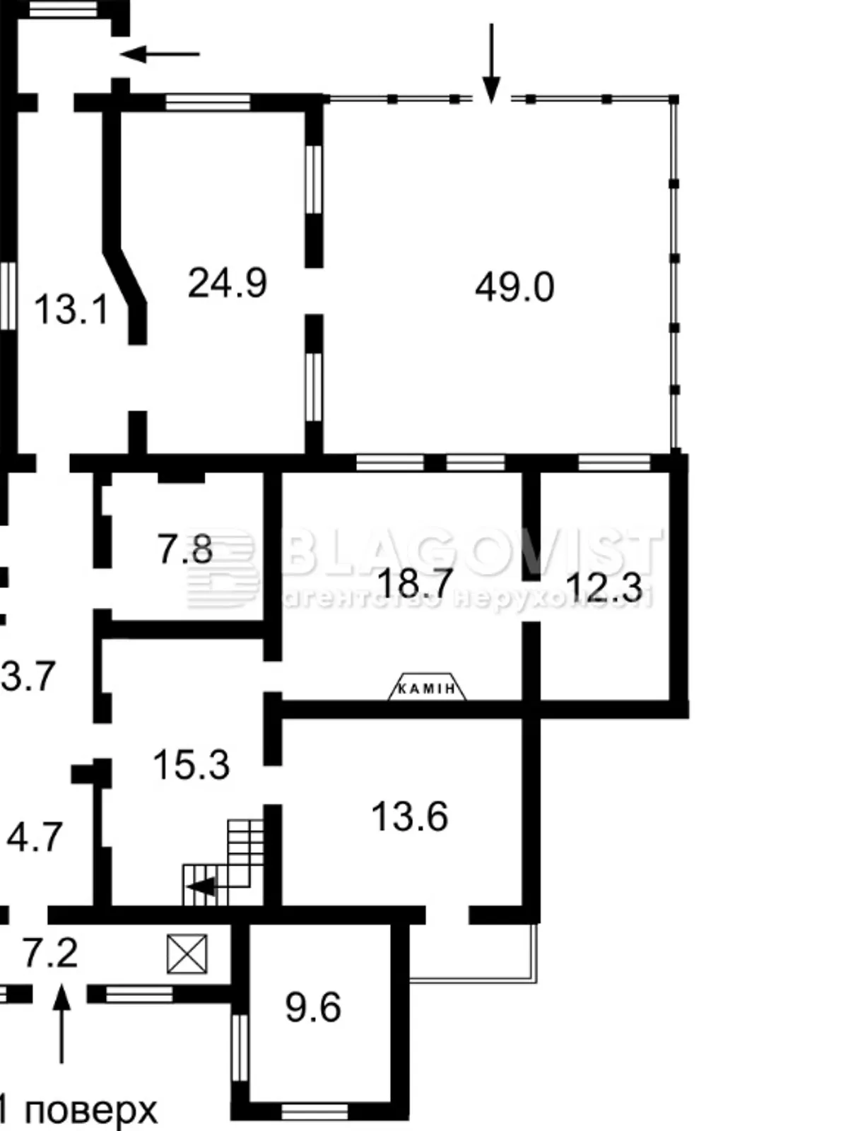 Продается дом на 2 этажа 320 кв. м с баней/сауной - фото 2