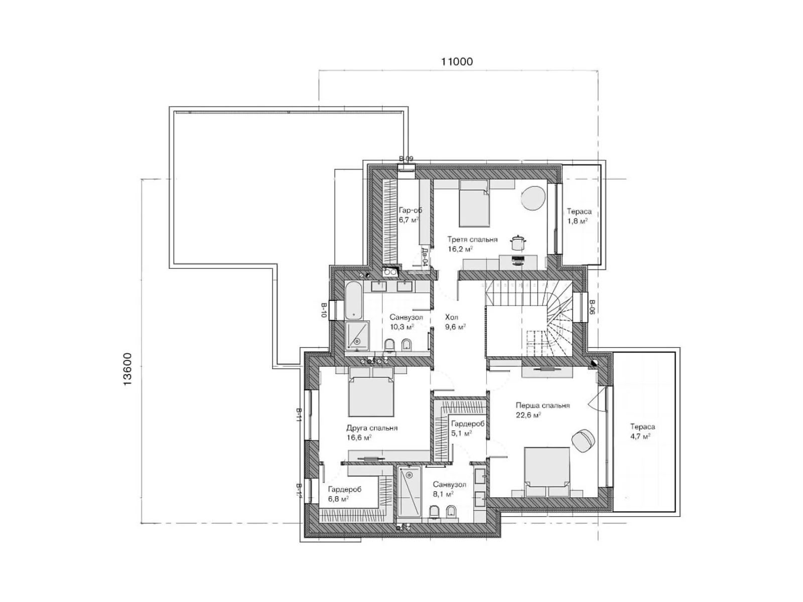 Продається будинок 2 поверховий 232 кв. м з гаражем - фото 3