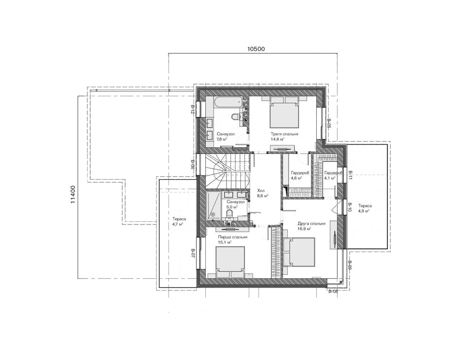 Продається будинок 2 поверховий 185 кв. м з балконом, цена: 333000 $