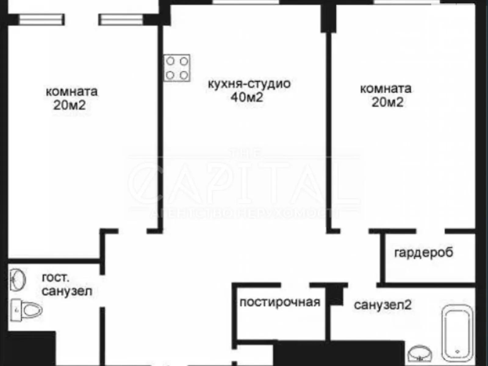 Сдается в аренду 3-комнатная квартира 110 кв. м в Киеве, ул. Жилянская, 59