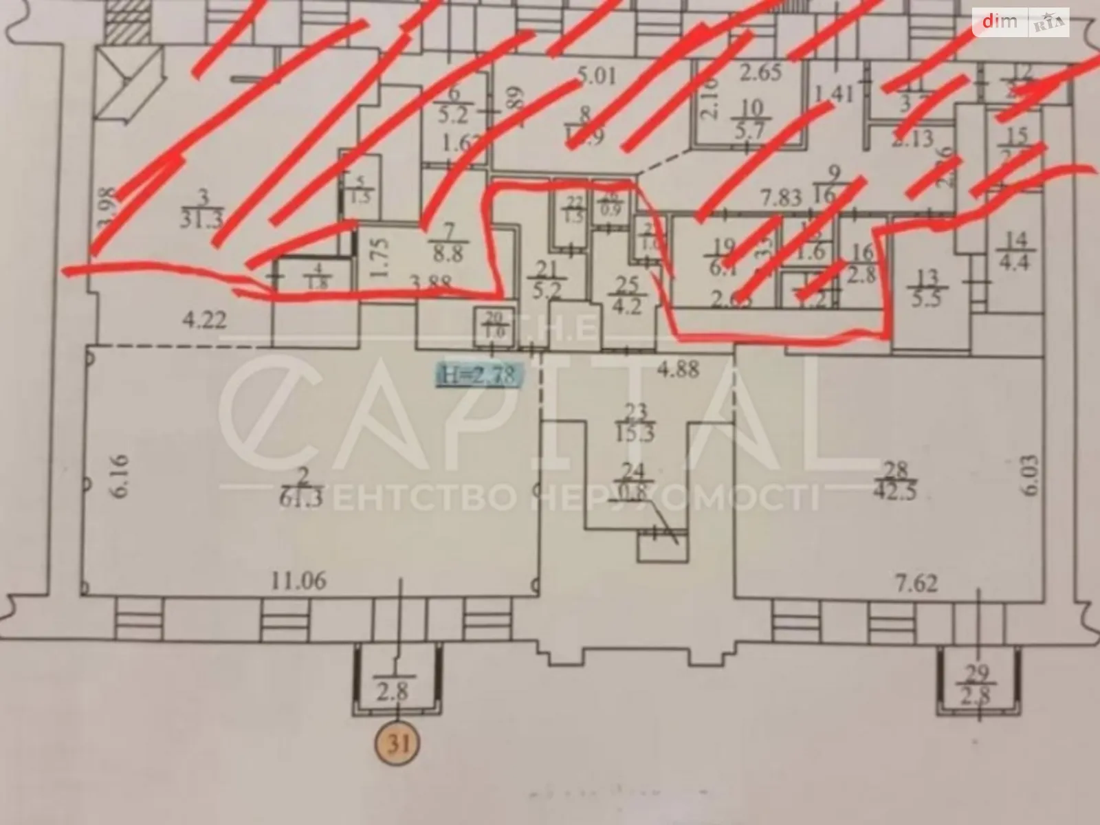 ул. Саксаганского, 112А Голосеевский,Киев  Дворец спорта, цена: 2500 $