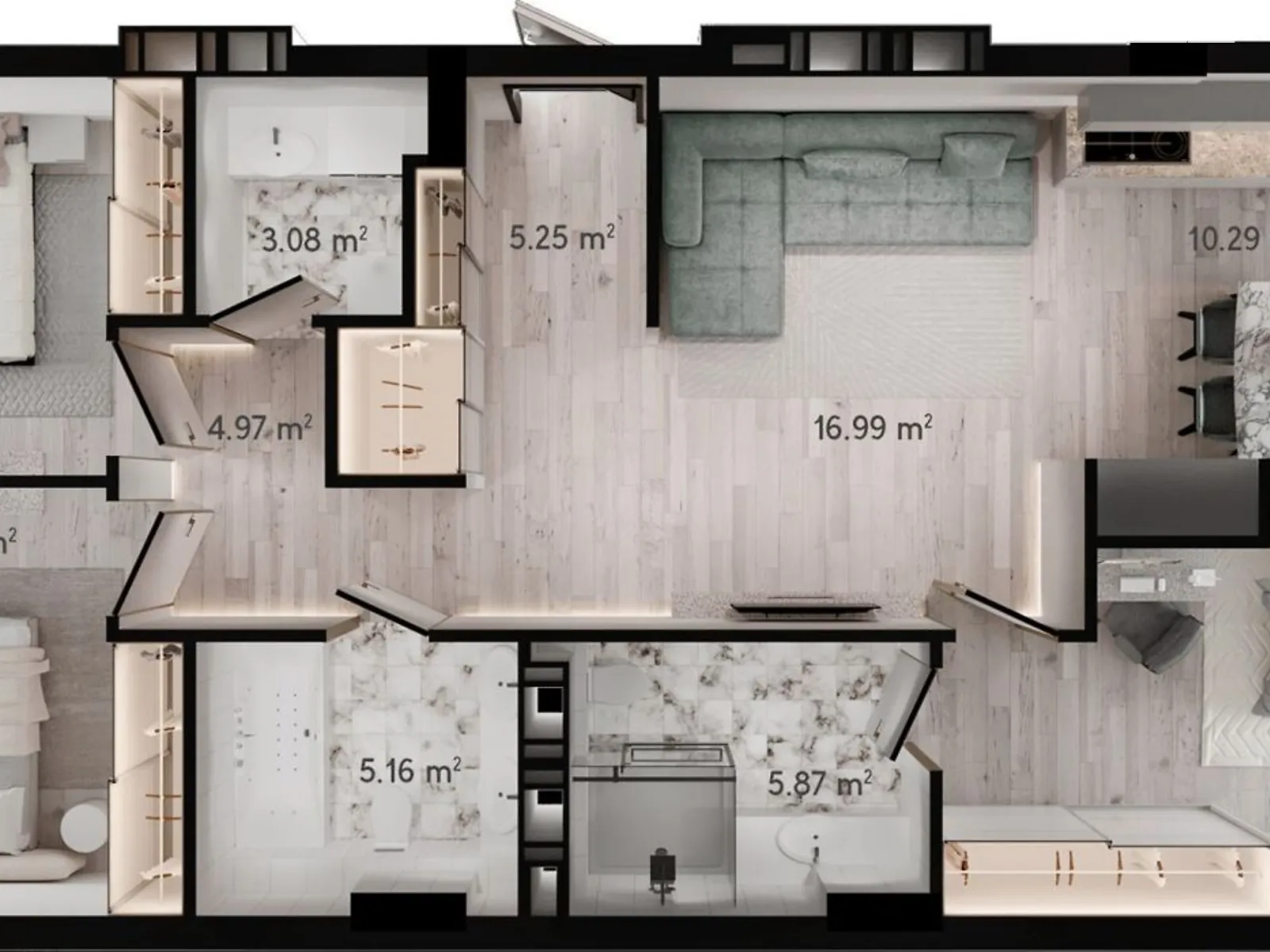 Продается 3-комнатная квартира 105 кв. м в Днепре, ул. Костомаровская, 1А - фото 1