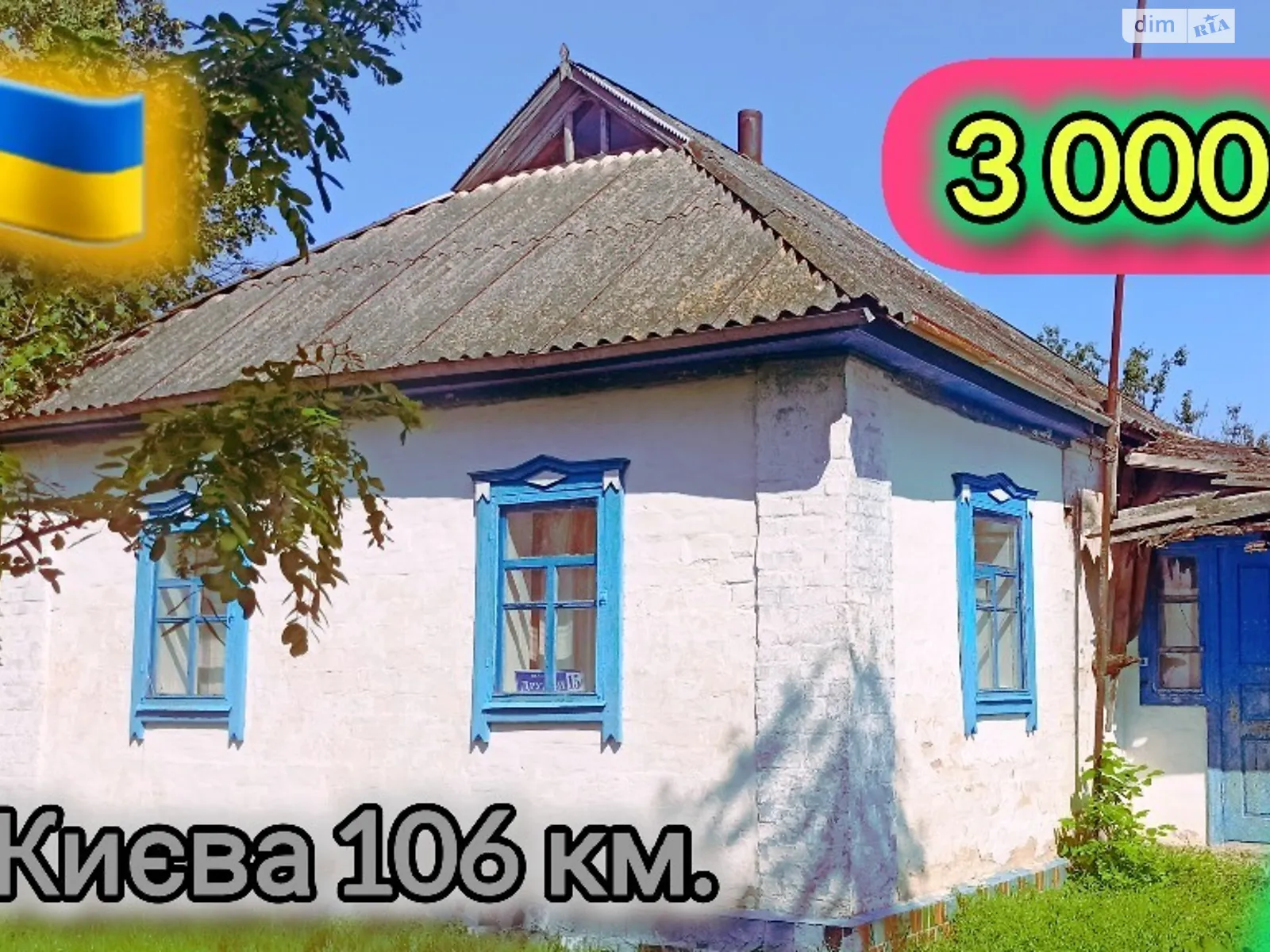 Продається одноповерховий будинок 43 кв. м з каміном, вул. Дружби