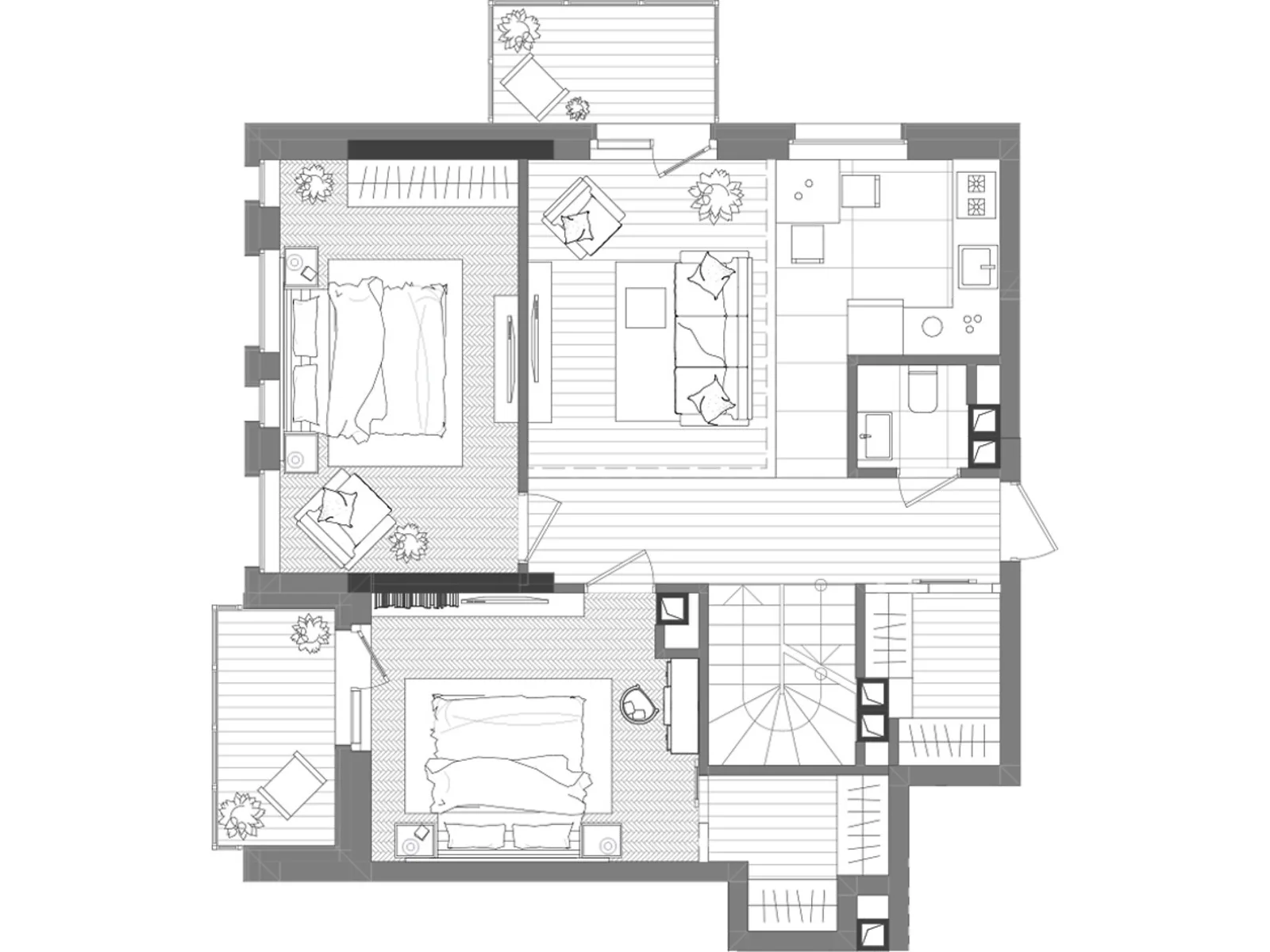 Продается 5-комнатная квартира 133.1 кв. м в Киеве, ул. Дегтяревская, 17-19