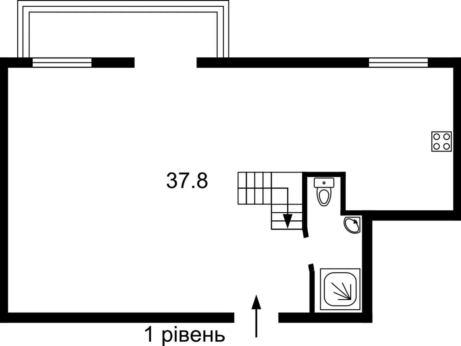 Продается 4-комнатная квартира 102 кв. м в Киеве, ул. Бассейная, 12/1