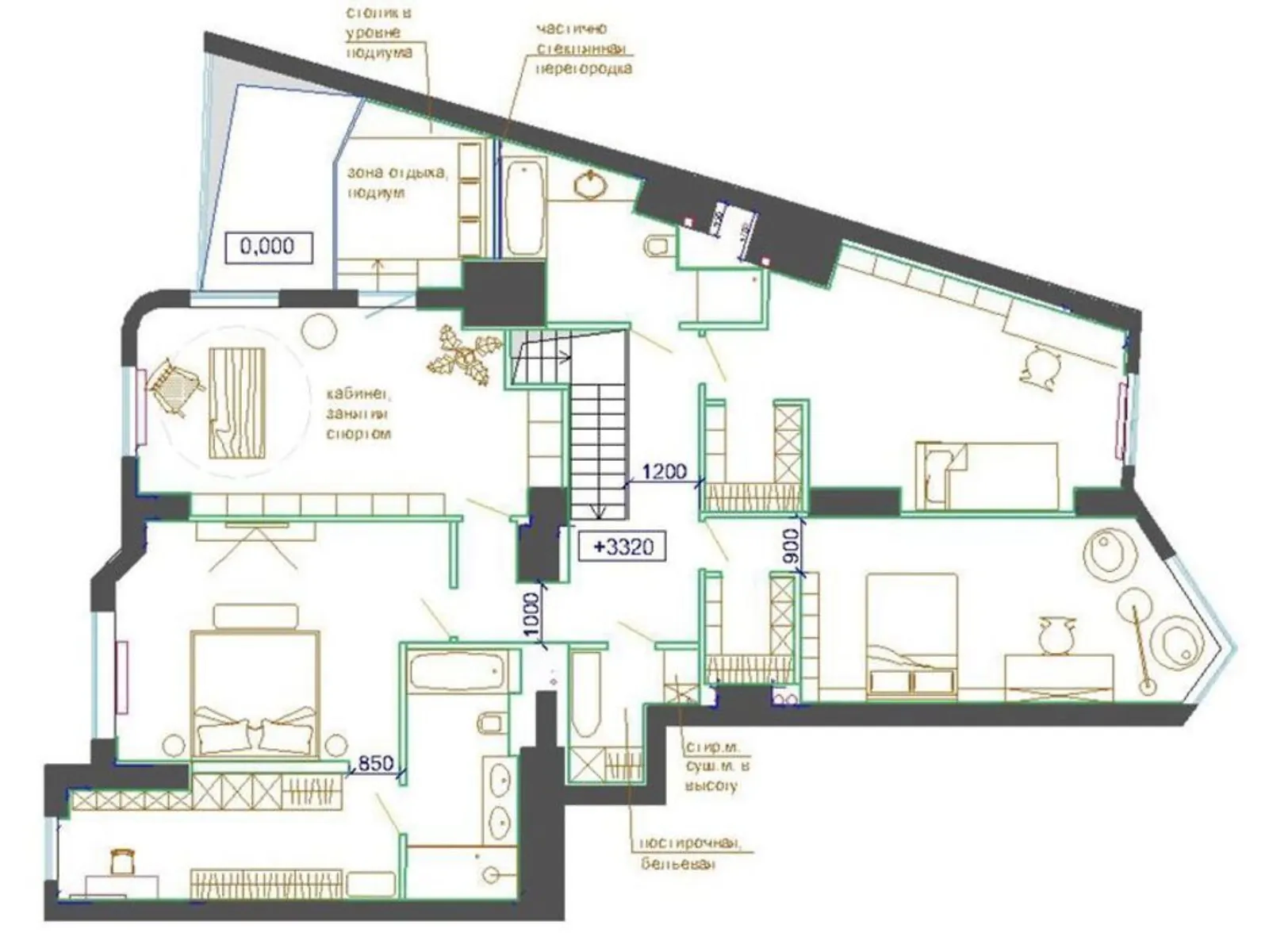 Продается 4-комнатная квартира 245 кв. м в Киеве, ул. Богдана Хмельницкого, 9Б - фото 1