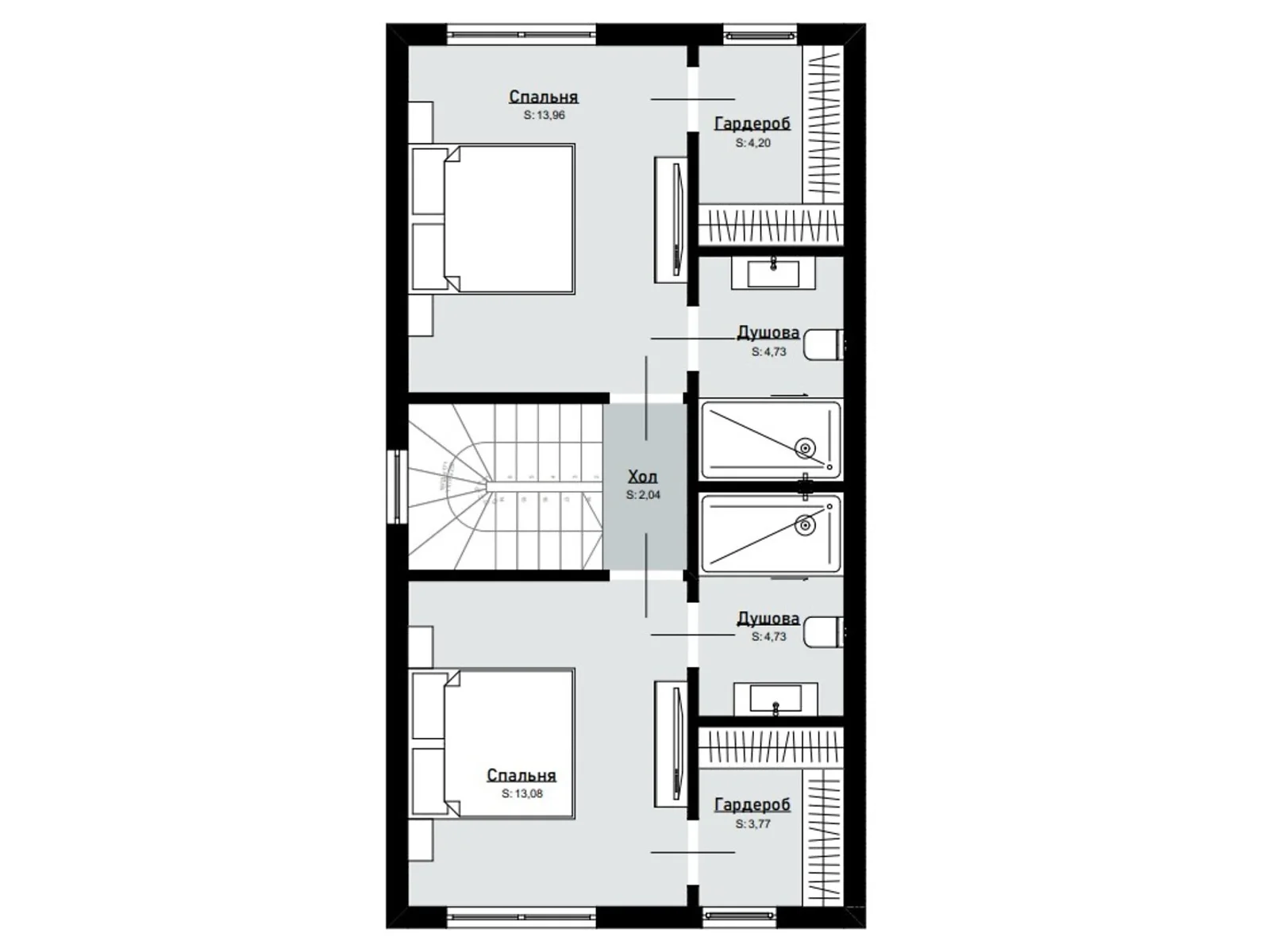 Продается дом на 2 этажа 113 кв. м с беседкой - фото 2