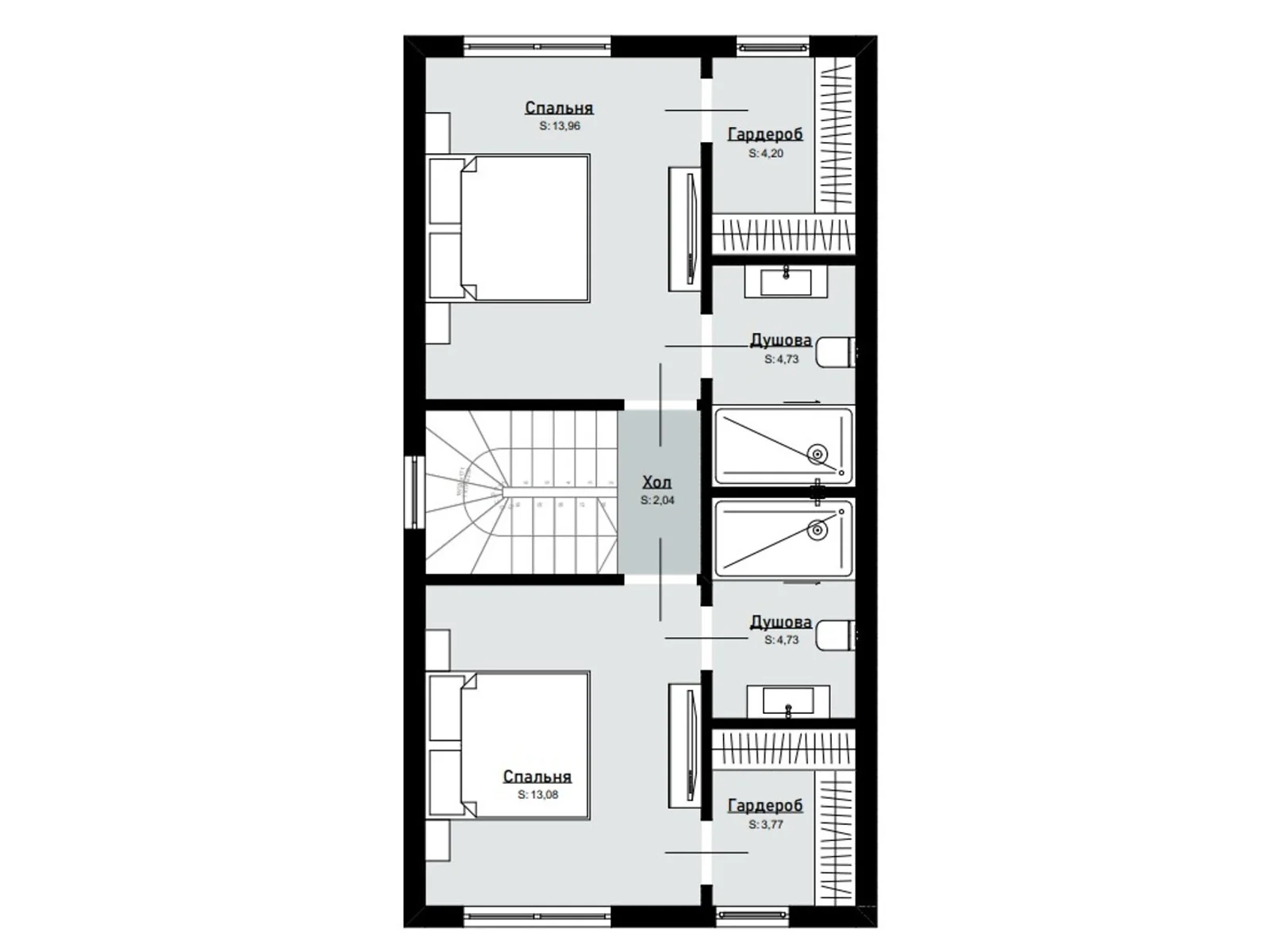 Продається будинок 2 поверховий 98 кв. м з балконом - фото 2