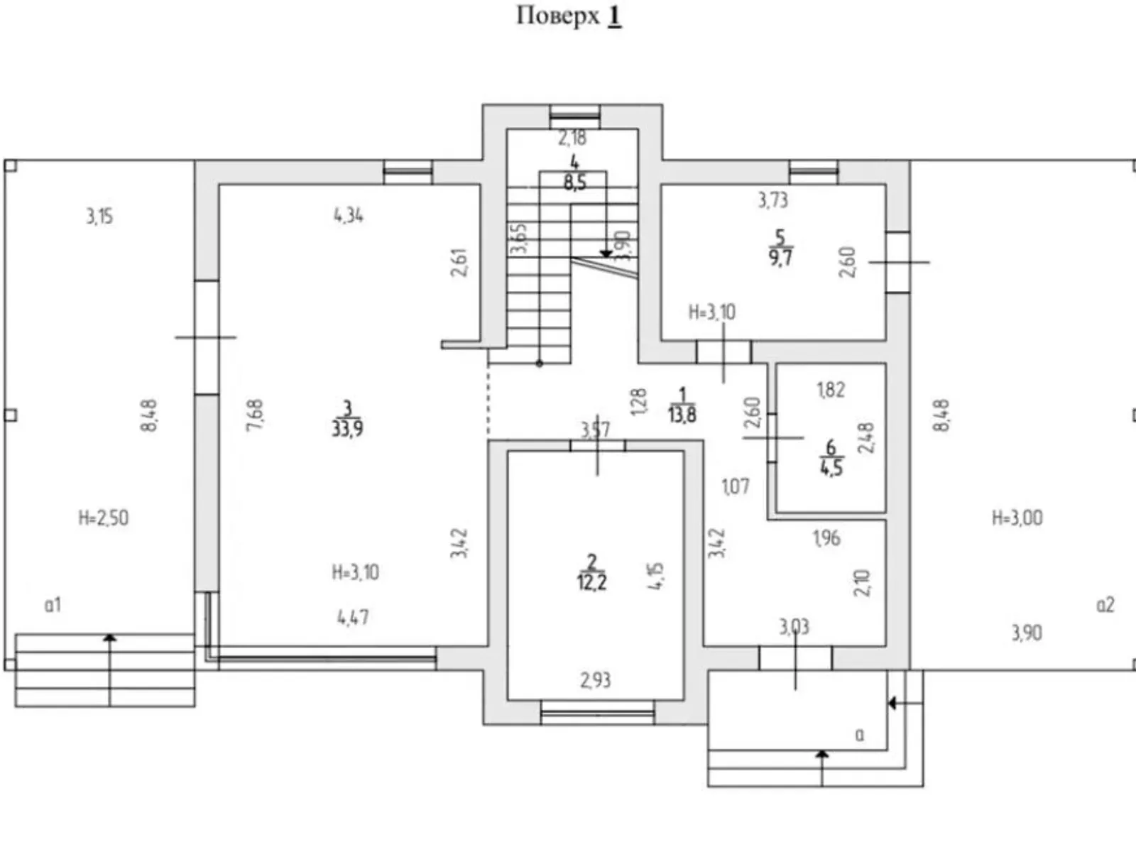 Продається будинок 2 поверховий 158 кв. м з каміном, цена: 200000 $ - фото 1