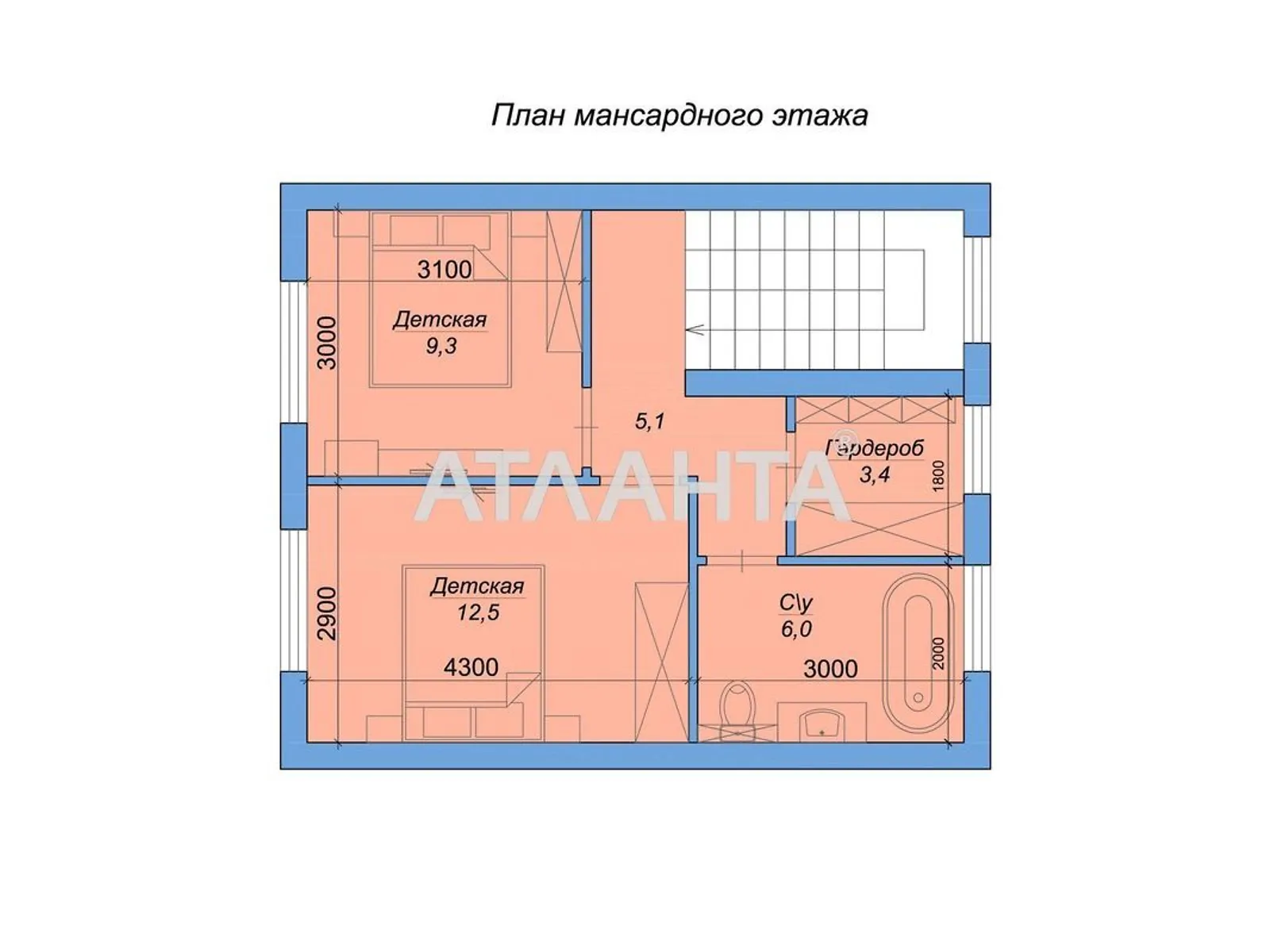 Продается дом на 3 этажа 133 кв. м с камином - фото 2