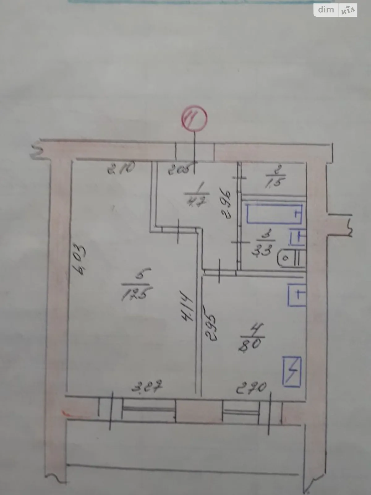 1-кімнатна квартира 42 кв. м у Запоріжжі, цена: 20000 $