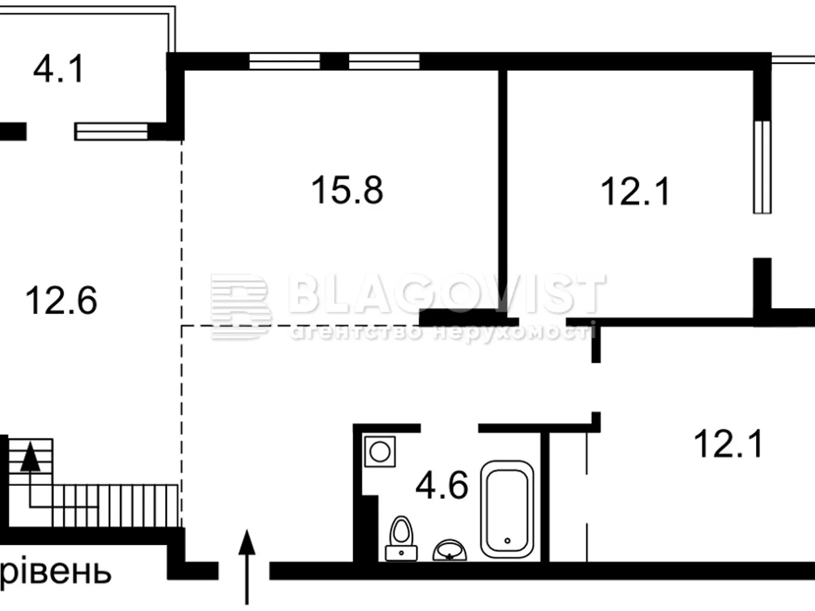 Продается 5-комнатная квартира 137 кв. м в Киеве, ул. Победы, 65Д