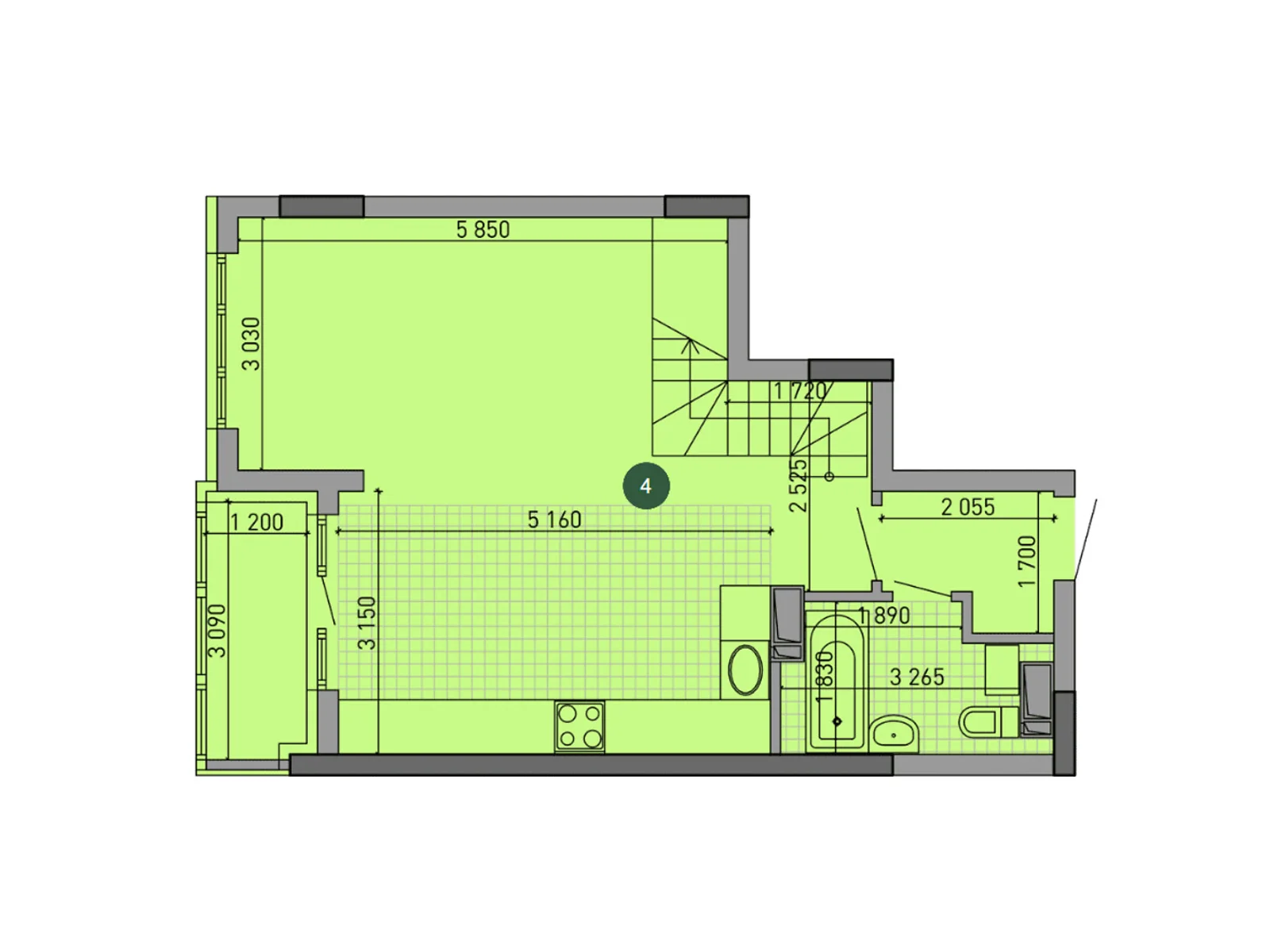 Продается 3-комнатная квартира 92.29 кв. м в Киеве, ул. Вышгородская, 45 - фото 1