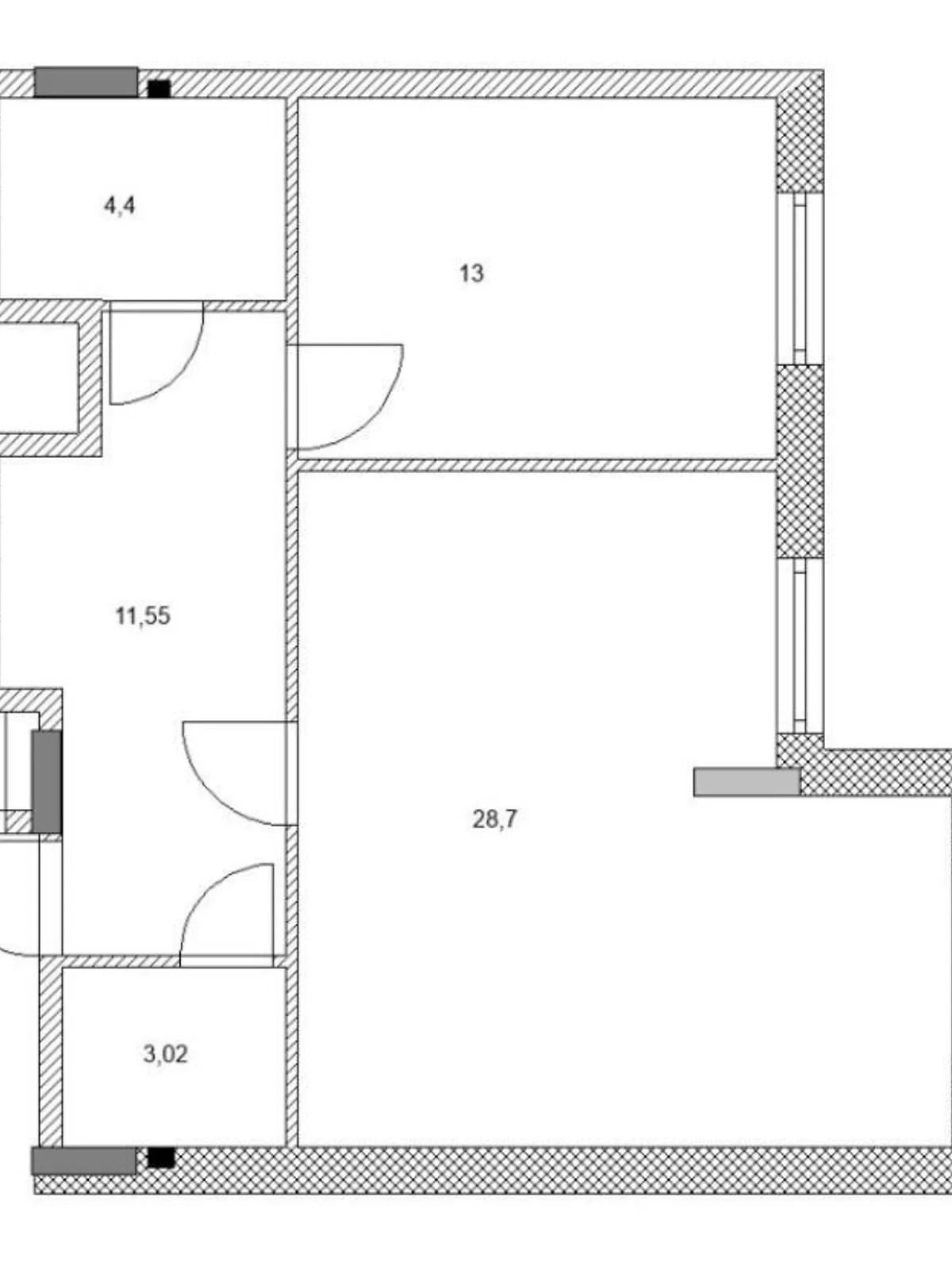 Продається 2-кімнатна квартира 61 кв. м у Хмельницькому - фото 2