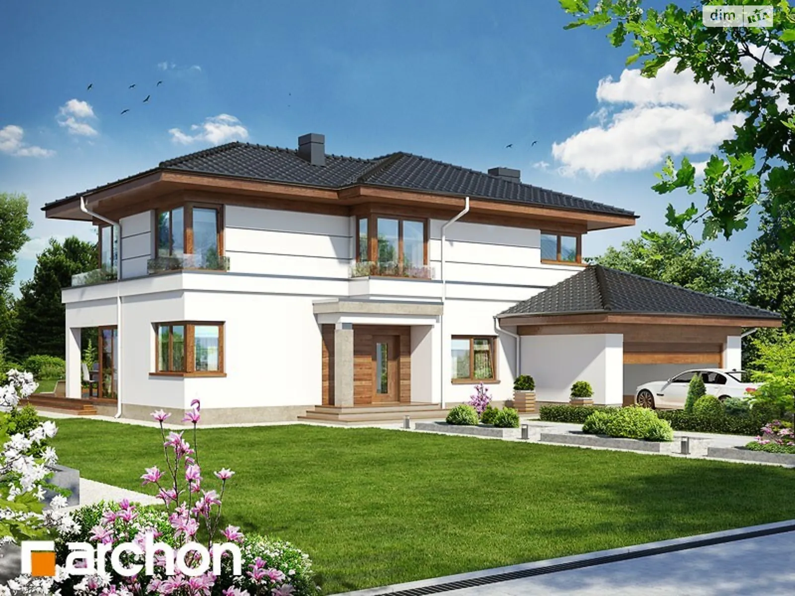 Продается дом на 2 этажа 370 кв. м с бассейном, цена: 445000 $ - фото 1