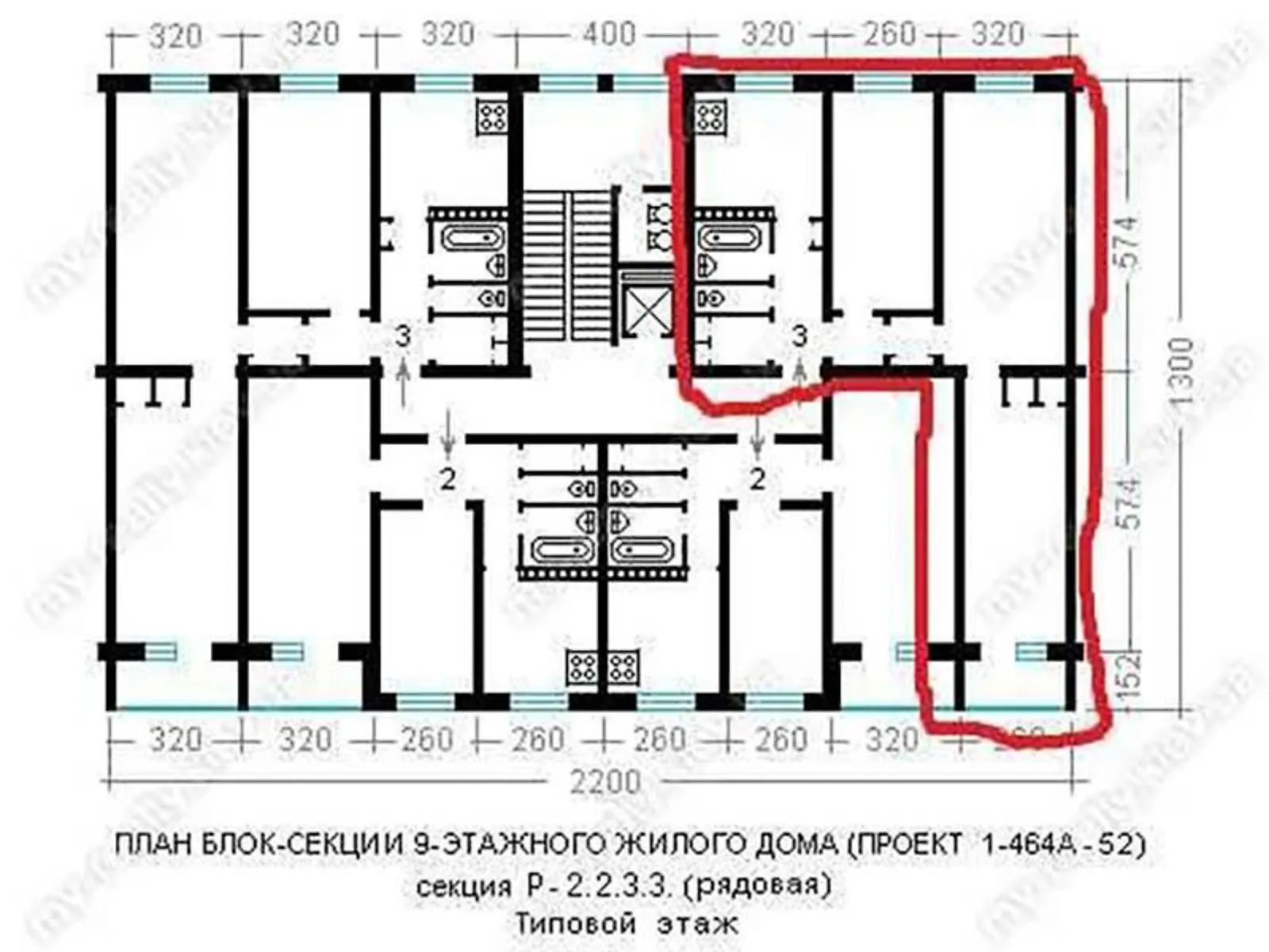 Продается 3-комнатная квартира 62 кв. м в Киеве, просп. Павла Тычины, 28 - фото 1